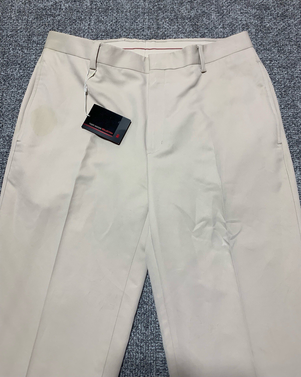 Nike Tiger Woods Collection Golf Pants White Size 35x32 NWT