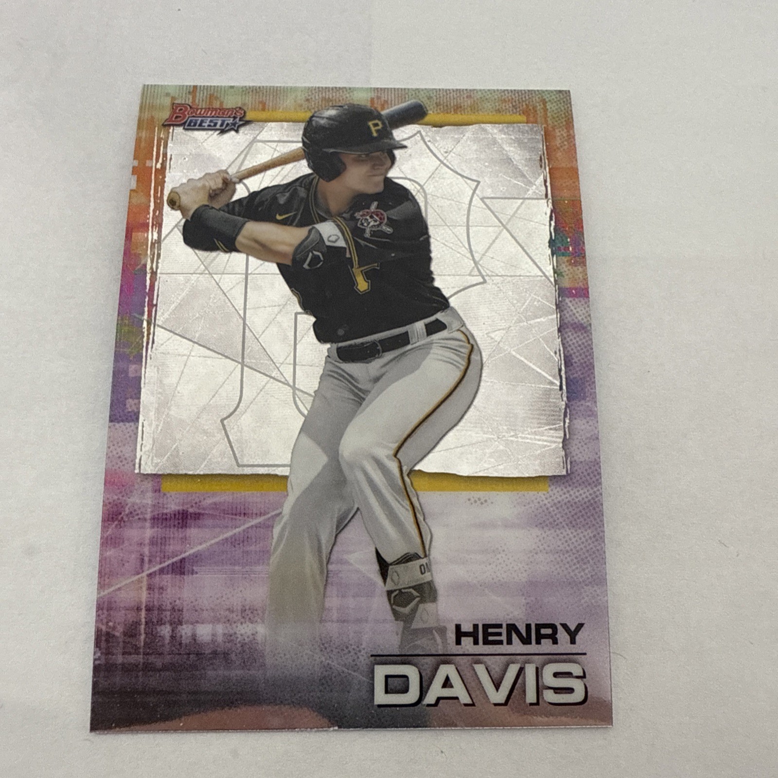 2021 Bowman\'s Best Henry Davis Pittsburgh Pirates #92 2021 Bowman\'s Best Henry Davis Pittsburgh Pirates #92