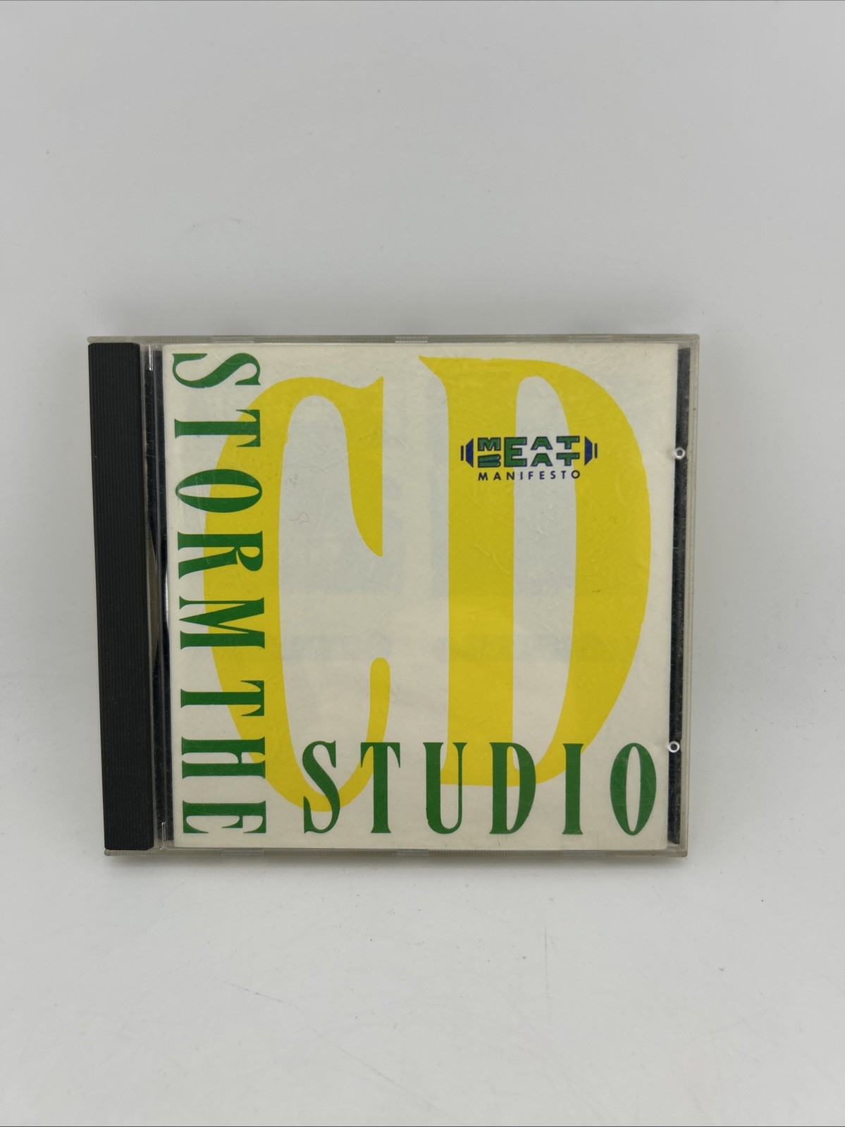 Meat Beat Manifesto – Storm The Studio Rare US CD 1989 OOP 14 tracks God O.D.