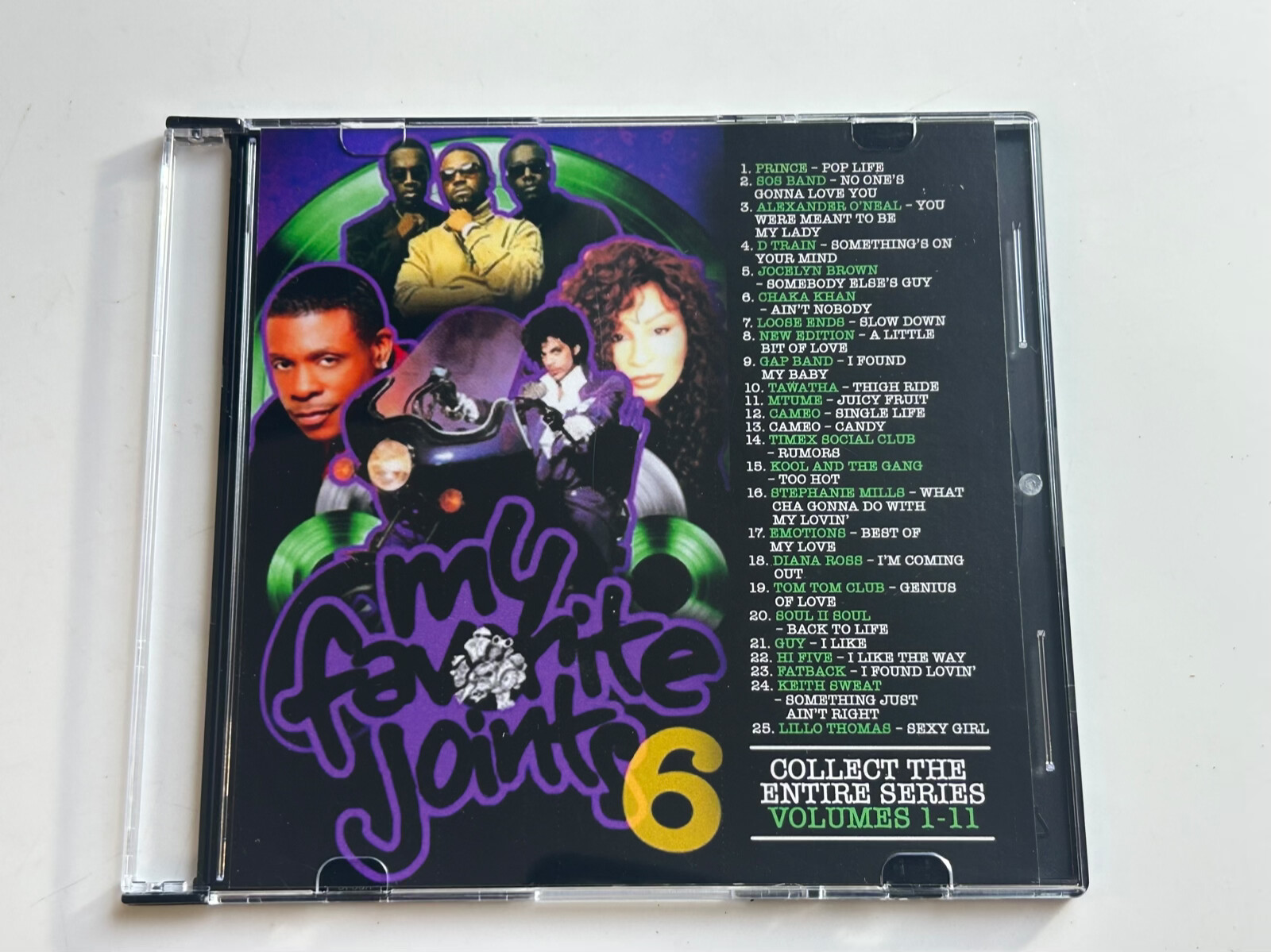 DJ DOGGTIME MY FAVORITE JOINTS VOL.6 OLD SCHOOL 70S 80S MIXTAPE MIX CD