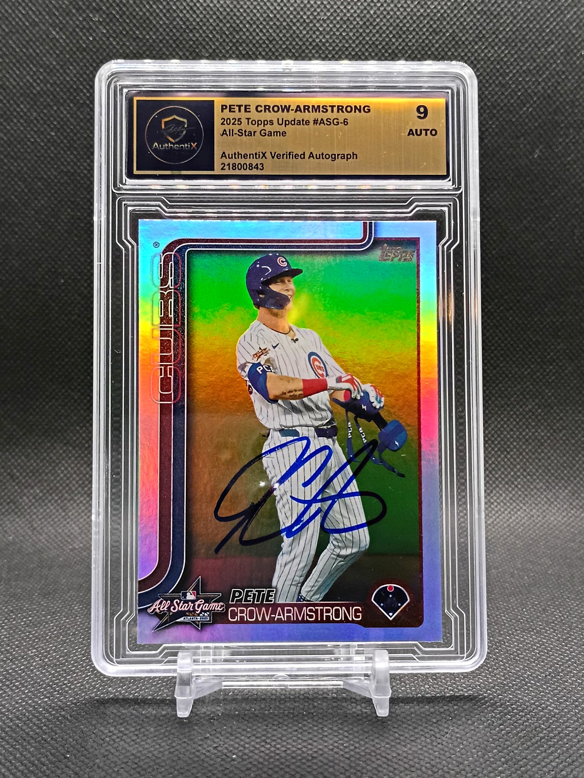 Pete Crow-Armstrong | 2025 Topps Update All-Star Game Auto | Authentix | C202