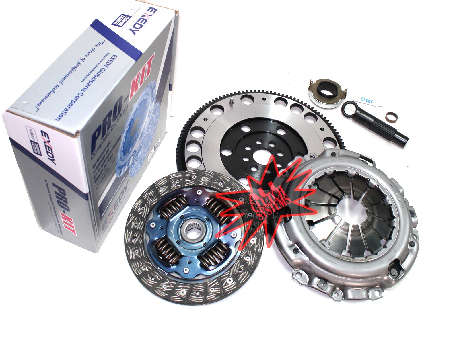 EXEDY CLUTCH PRO-KIT+ACS RACING FLYWHEEL ACURA RSX TYPE-S CIVIC SI K20