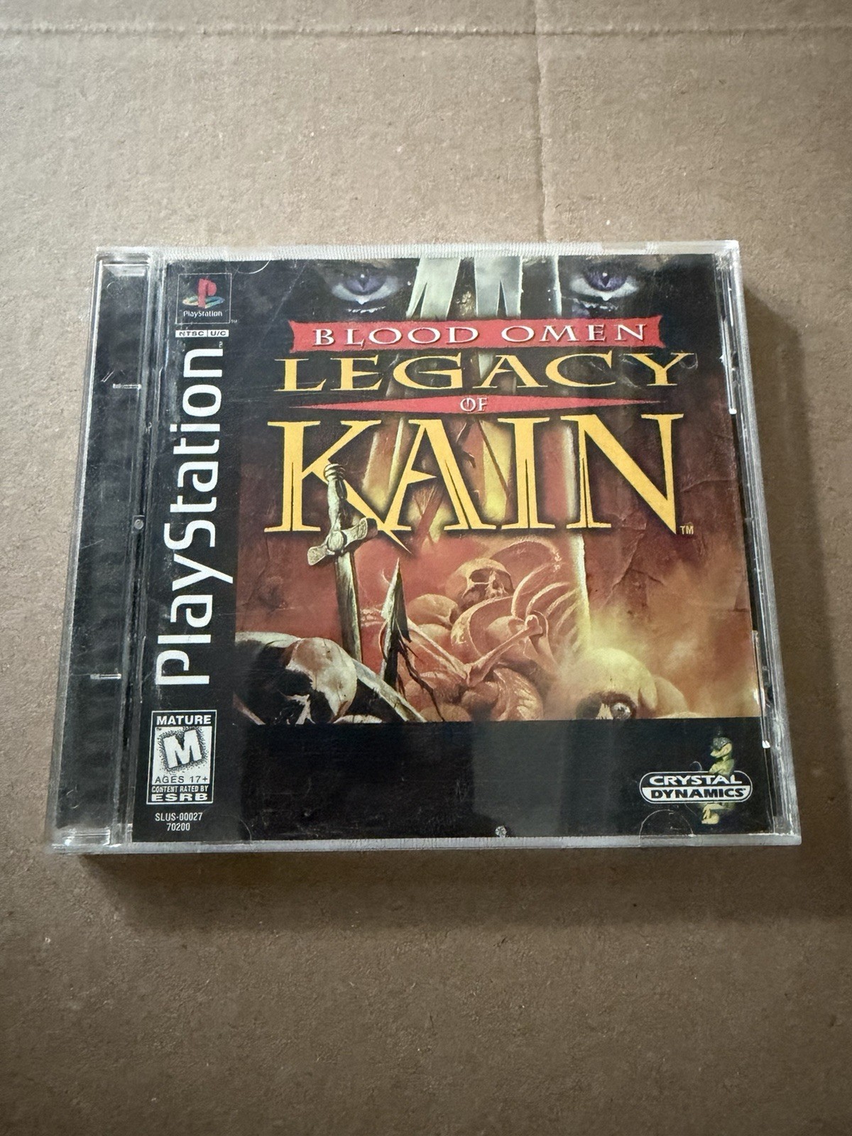 Blood Omen: Legacy of Kain (Sony PlayStation 1, 1997) CIB W/ Reg Card Blood Omen: Legacy of Kain (Sony PlayStation 1, 1997) CIB W/ Reg Card