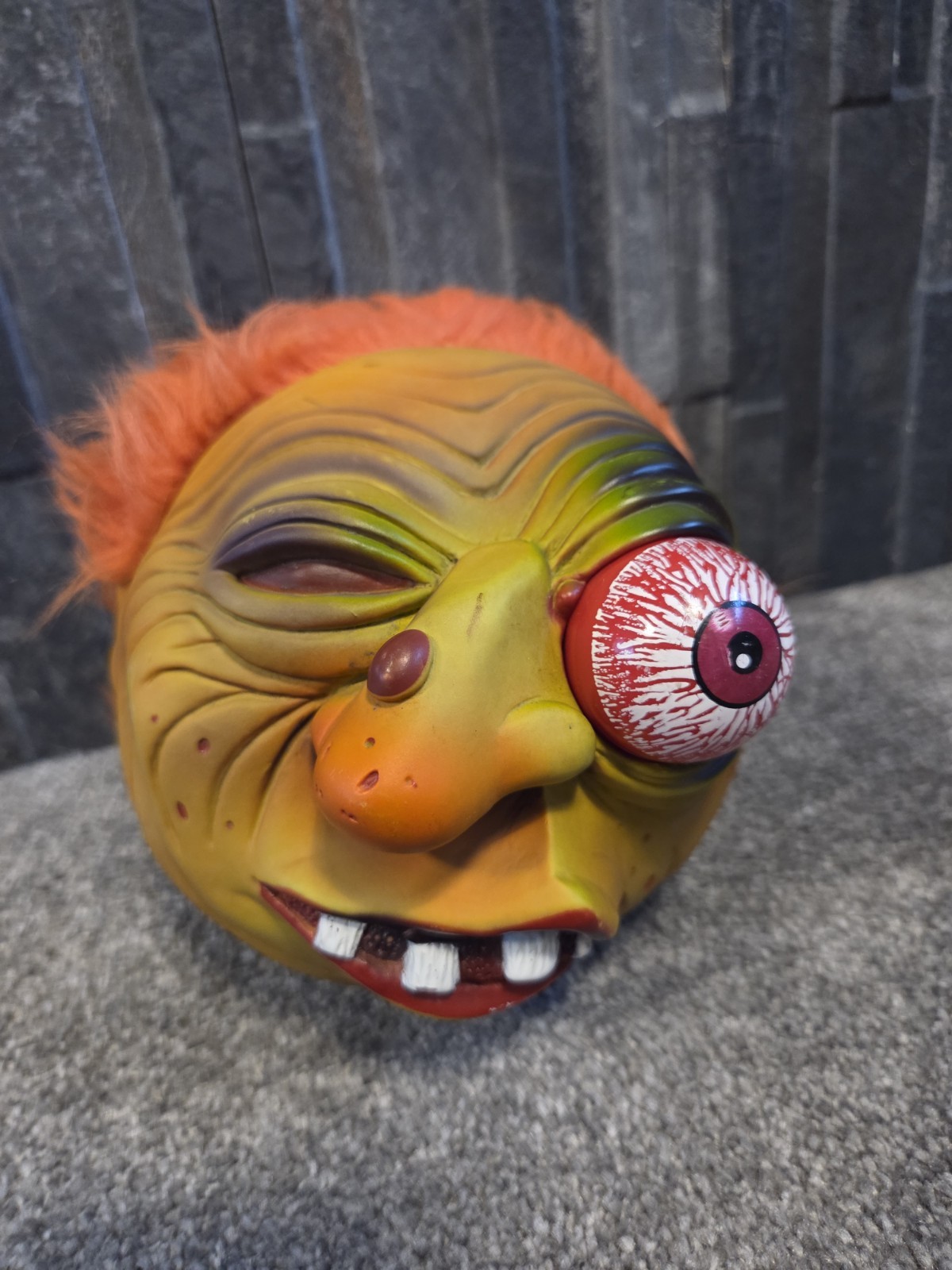Vintage 1986 Axlon Rude Ralph Talking Monster Mad ball Working 