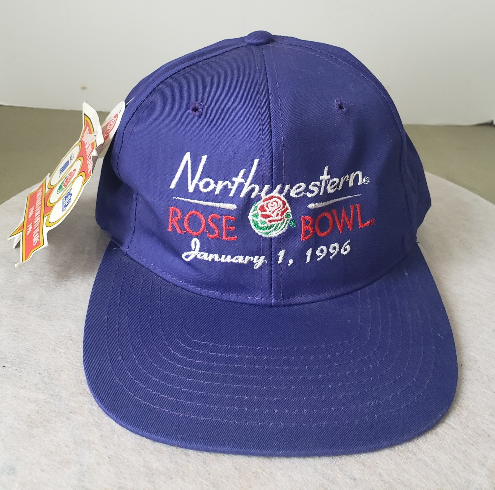VTG 1996 Northwestern Rose Bowl SnapBack New/ Old Stock With Tags VTG 1996 Northwestern Rose Bowl SnapBack New/ Old Stock With Tags