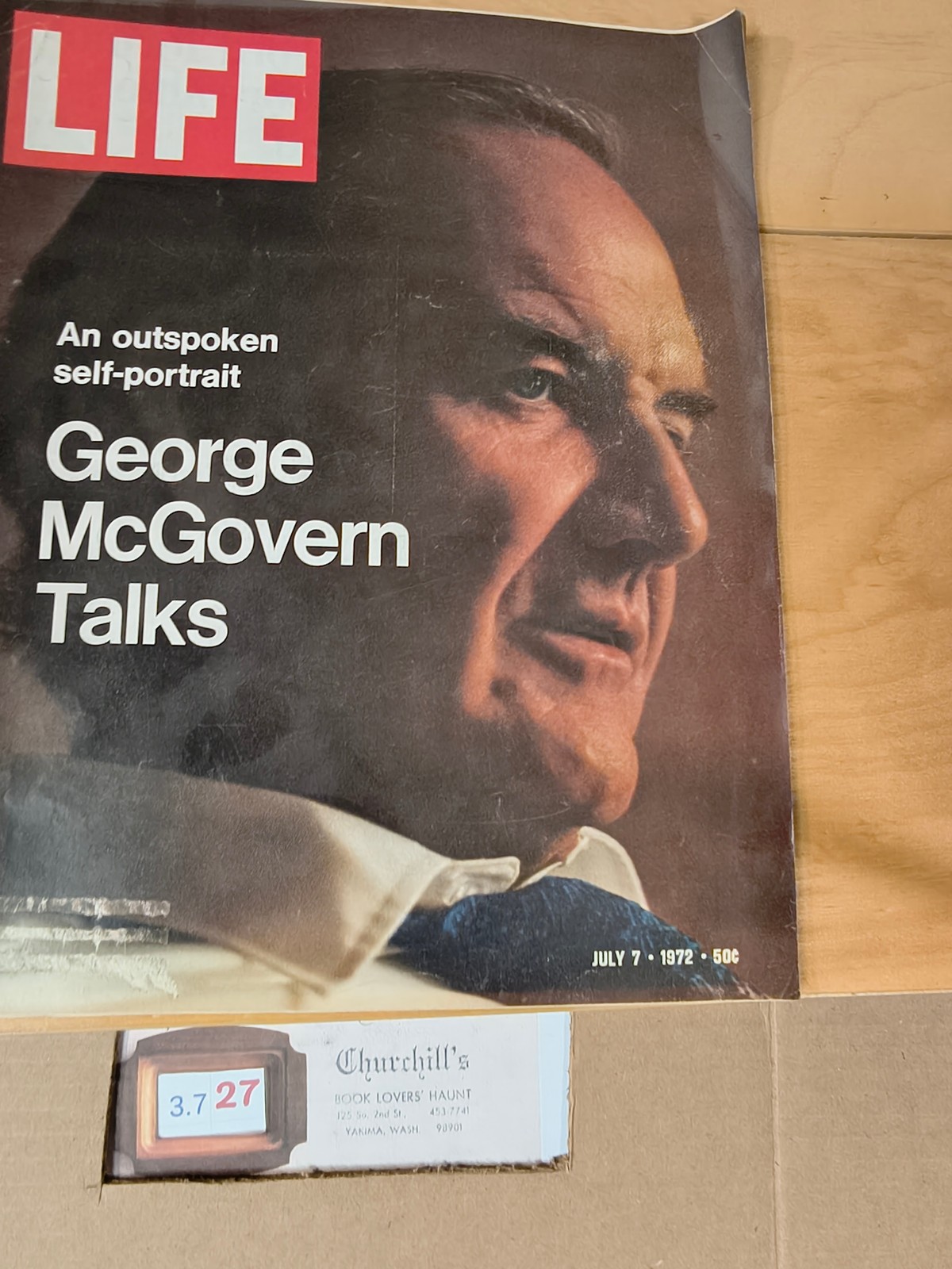 Life Magazine July 7 1972 - George McGovern Campaign Pandas Bobby Fischer 72