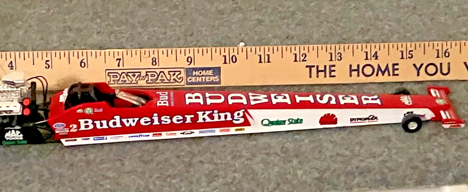 Kenny Bernstein Rare Budweiser King 1:24 NHRA Top Fuel Dragster Diecast Kenny Bernstein Rare Budweiser King 1:24 NHRA Top Fuel Dragster Diecast