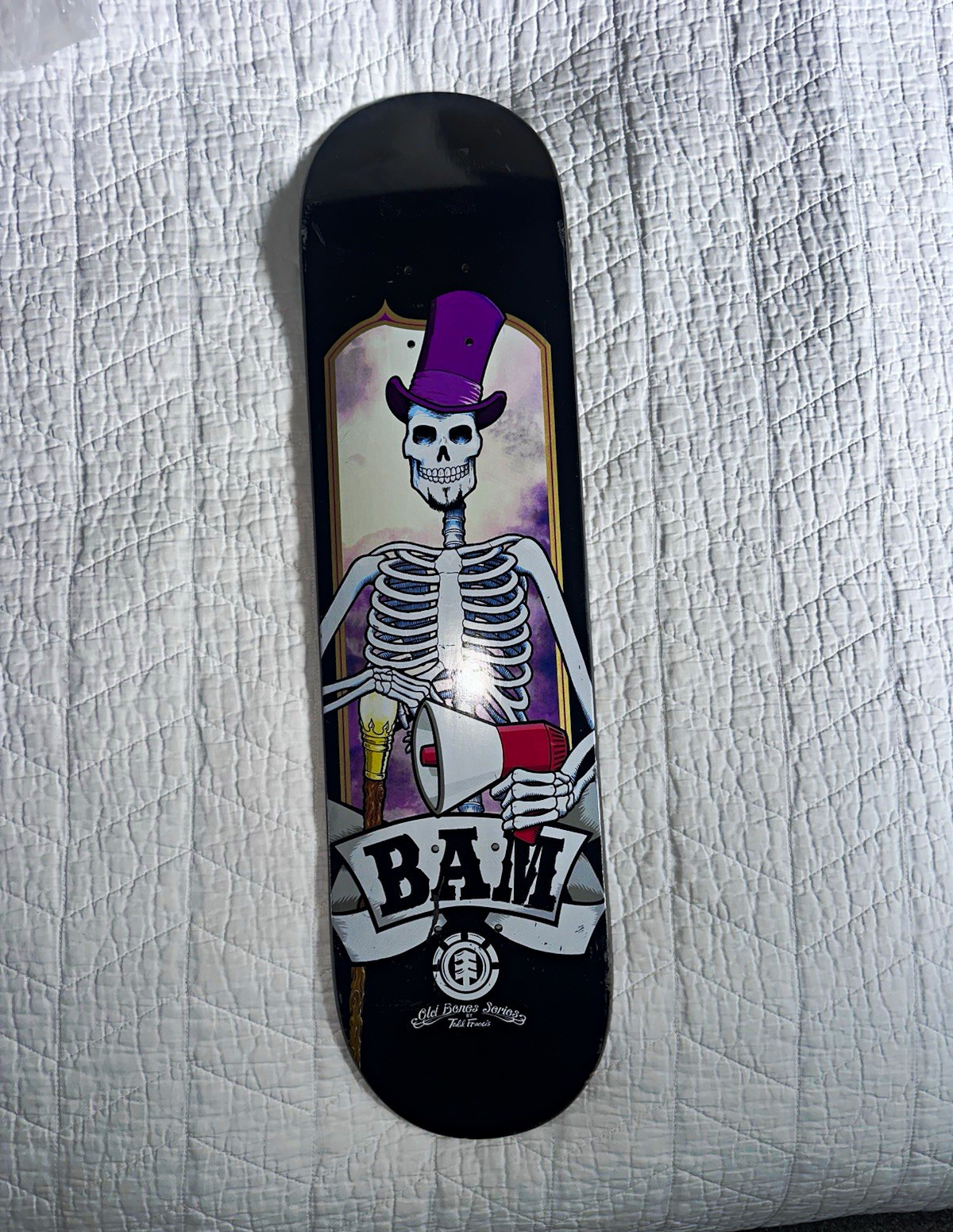 *Super Rare* Element BAM Old Bones Series Todd Francis Art Work Skateboard Deck *Super Rare* Element BAM Old Bones Series Todd Francis Art Work Skateboard Deck