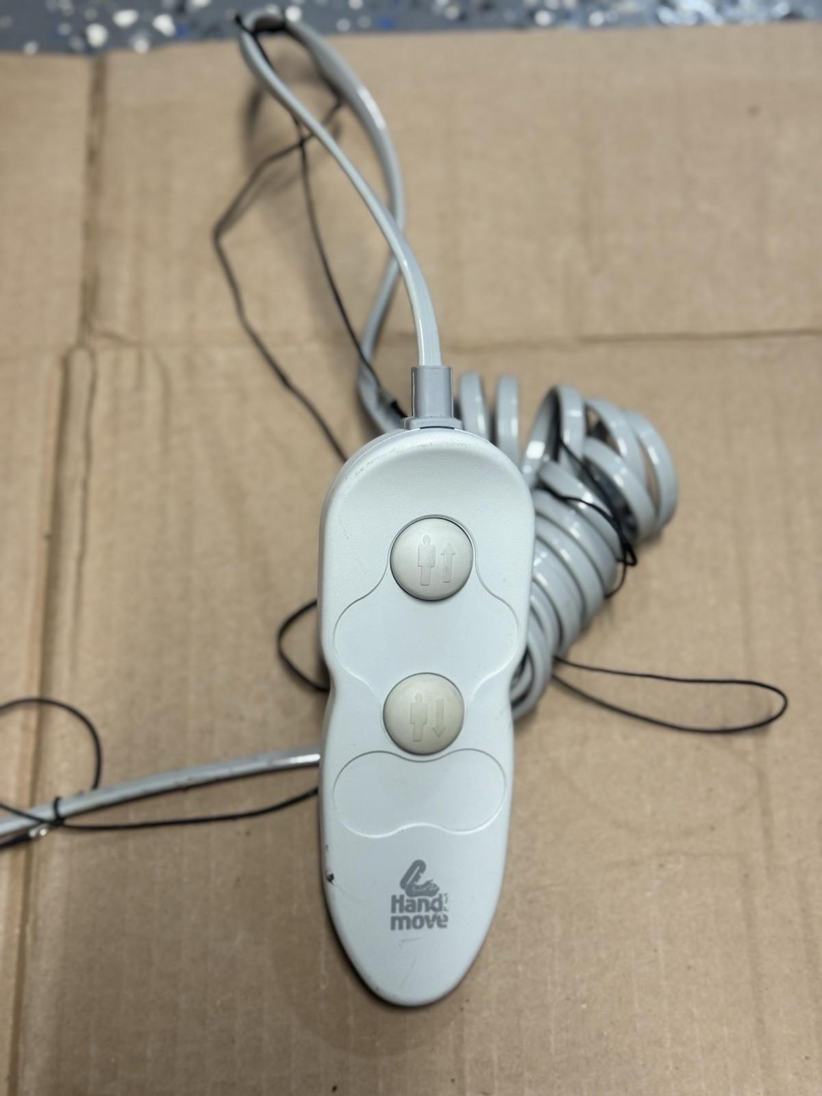 Handicare Herga 6451 Pneumatic Hand Control Remote For Patient Ceiling Lift