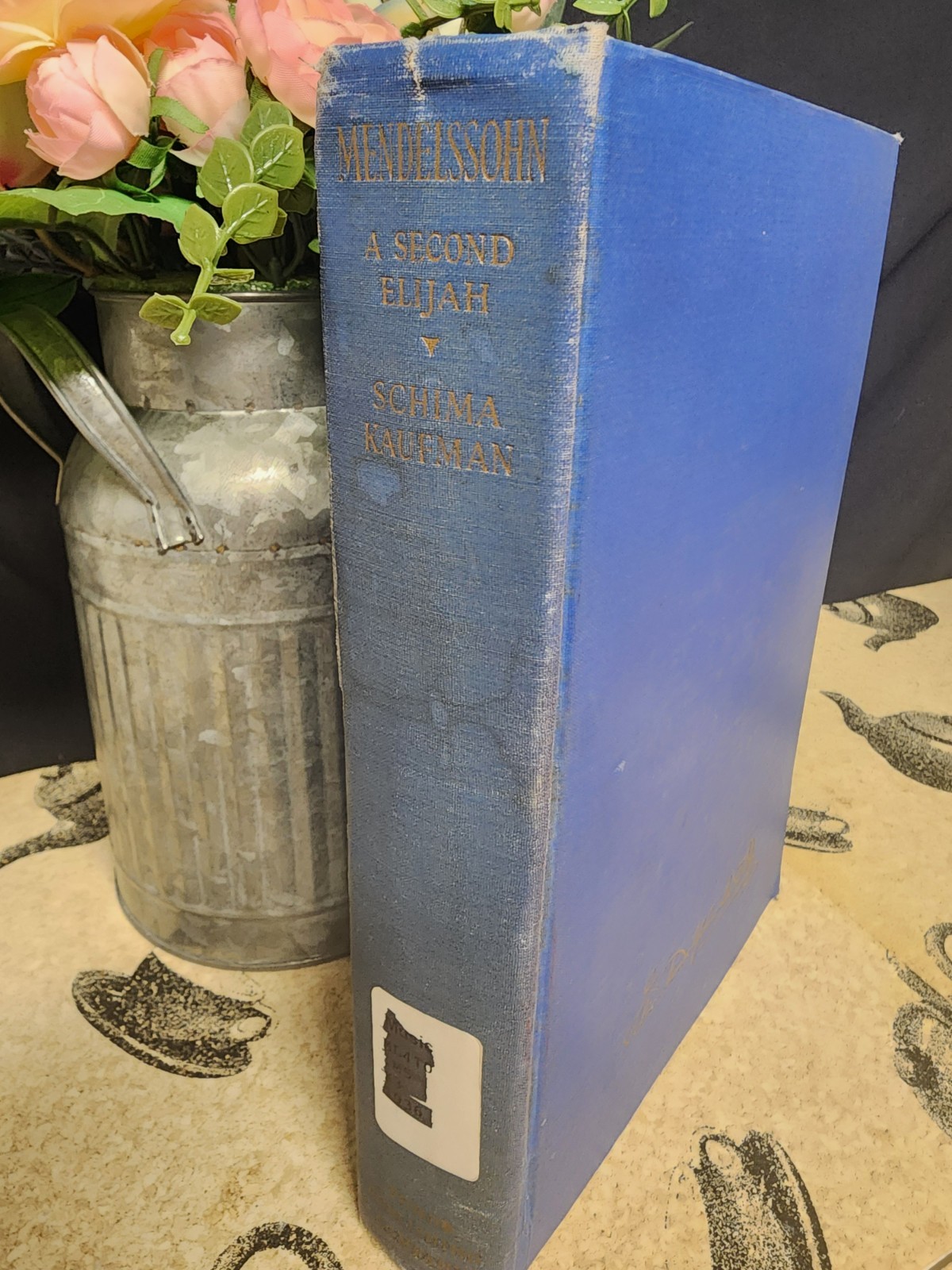 Schima Kaufman MENDELSSOHN: A Second Elijah, 1936 New Edition 2nd Printing Schima Kaufman MENDELSSOHN: A Second Elijah, 1936 New Edition 2nd Printing