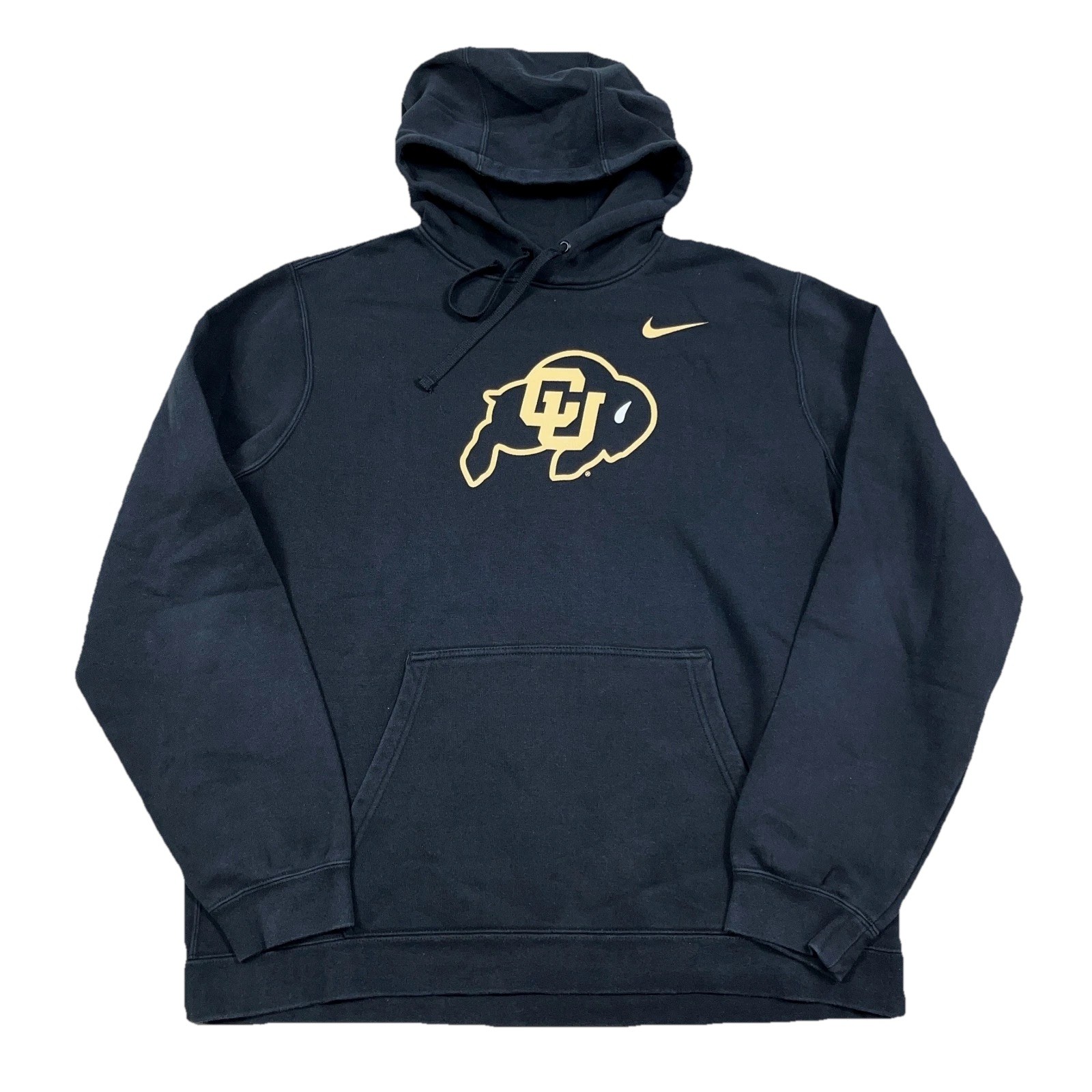 Colorado Buffalos Hoodie Hoodie Men Large Black Nike Club Fleece Sweatshirt Colorado Buffalos Hoodie Hoodie Men Large Black Nike Club Fleece Sweatshirt