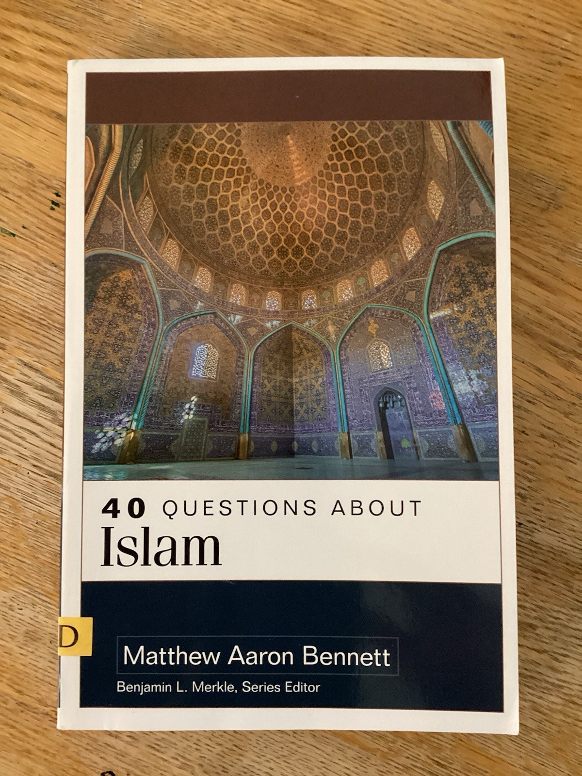 40 Questions about Islam by Matthew Bennett (2020, Trade Paperback)