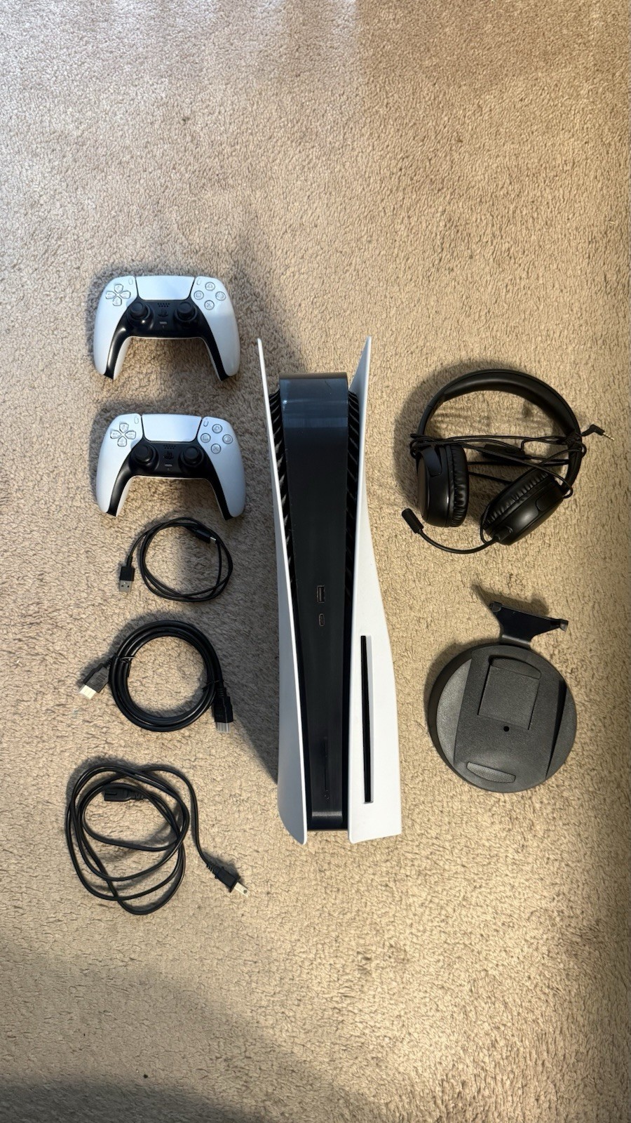Sony PS5 Disc Console w/ 2 Controllers - WILL SHIP SAME DAY AS PURCHASE Sony PS5 Disc Console w/ 2 Controllers - WILL SHIP SAME DAY AS PURCHASE