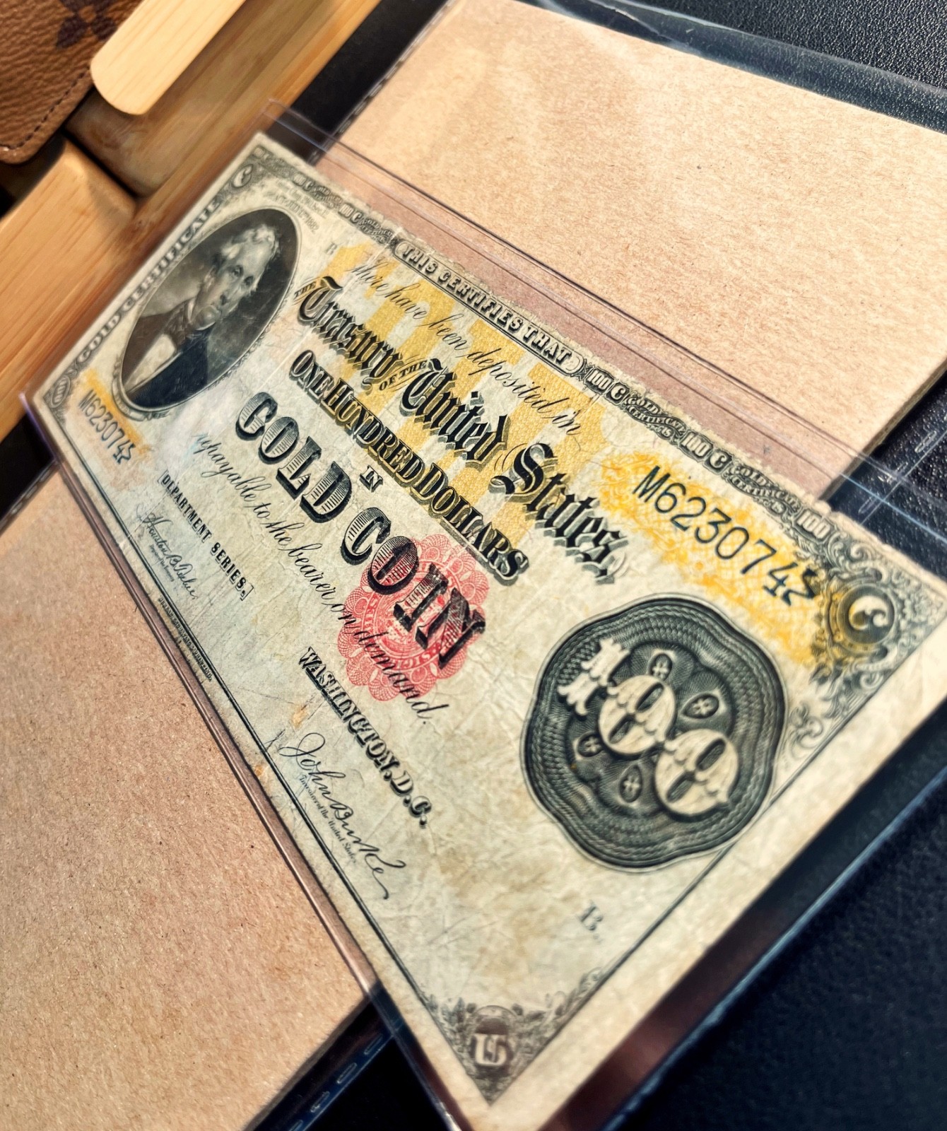 Fr. 1214 1882 $20 Gold Certificate - Fine Comment Fr. 1214 1882 $20 Gold Certificate - Fine Comment