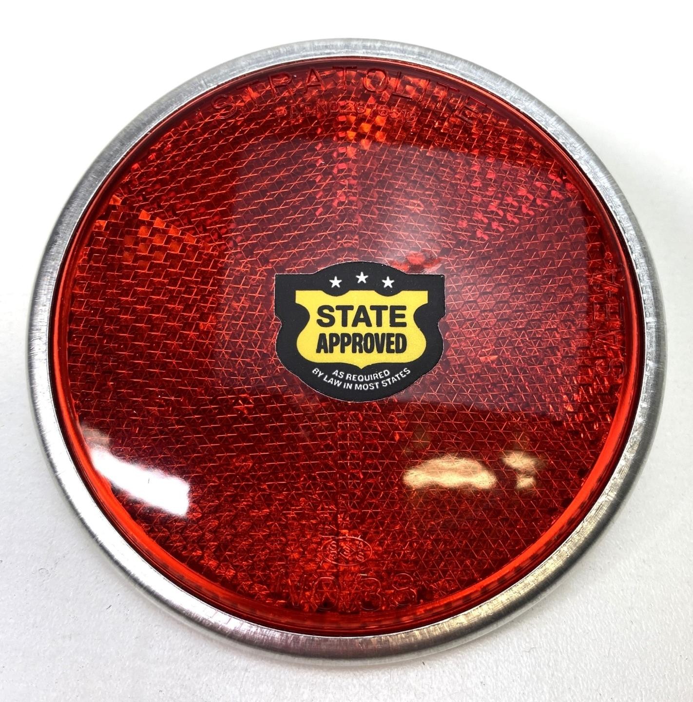 STRATOLITE No 38 Schwinn Approved STINGRAY rear reflector bicycle STATE APPROVED