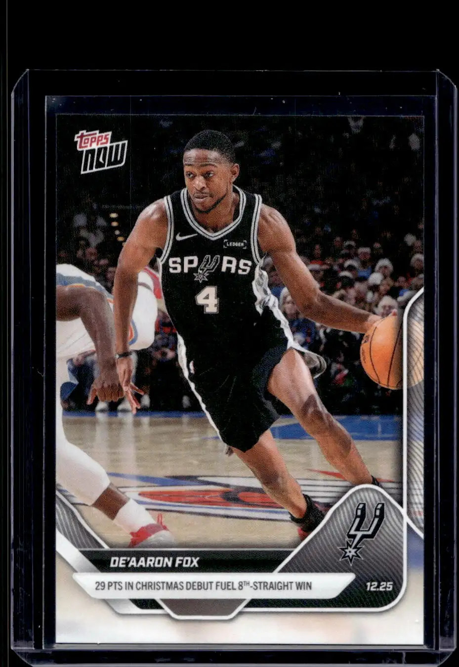 2025-26 Topps Now NBA #100 De’Aaron Fox Base Card (Qty)
