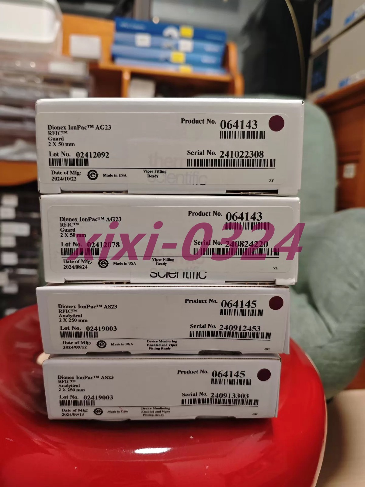 1 set NEW  064143+064145  Protective column chromatography column DHL shipping