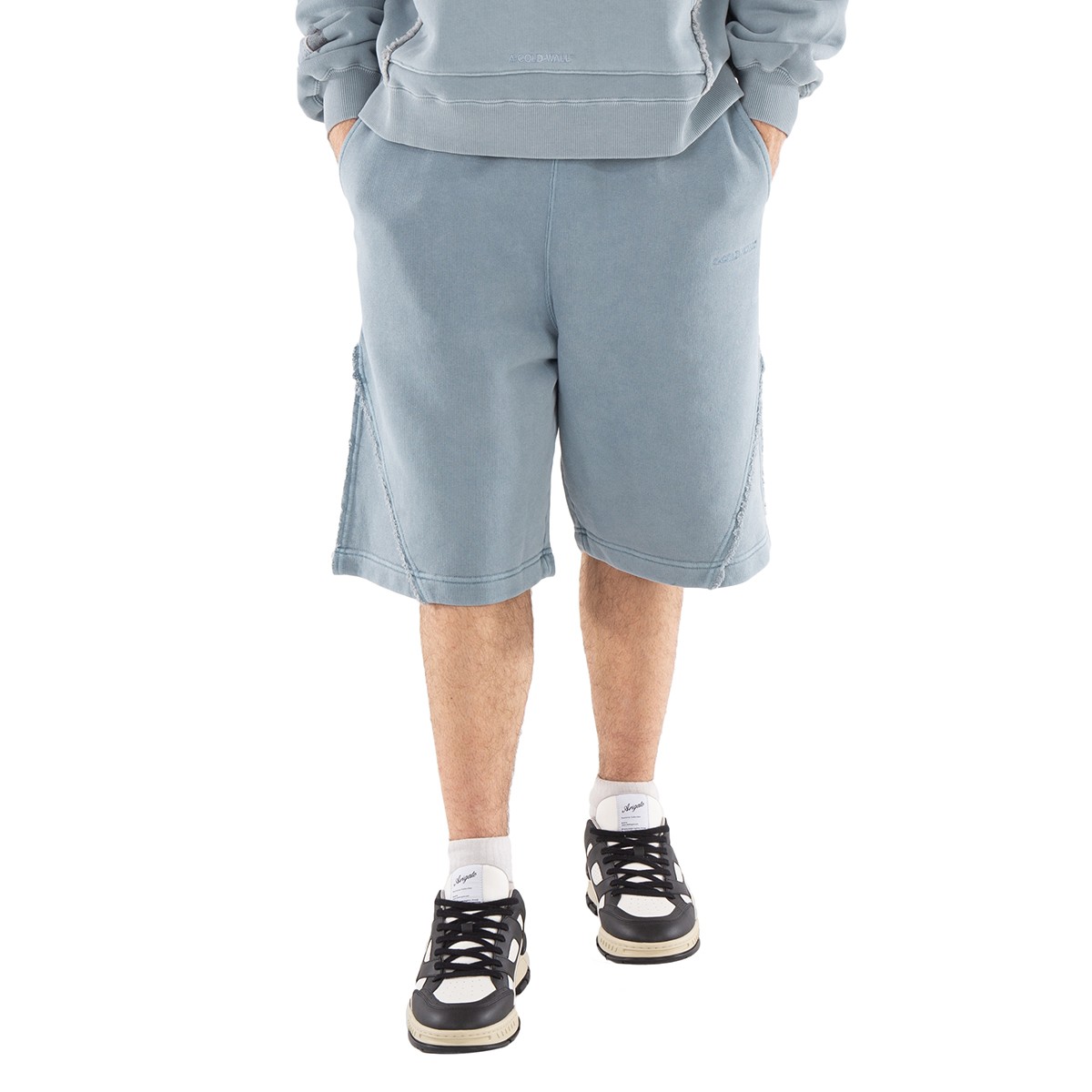 A Cold Wall Cubist Cotton Sweat Shorts