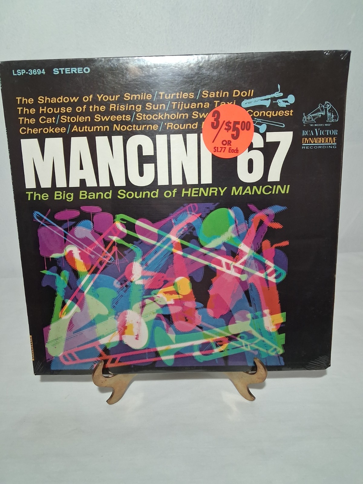 Mancini 67 Big Band Sound Henry Mancini LP Stereo Vinyl Album 1966 MINT SEALED