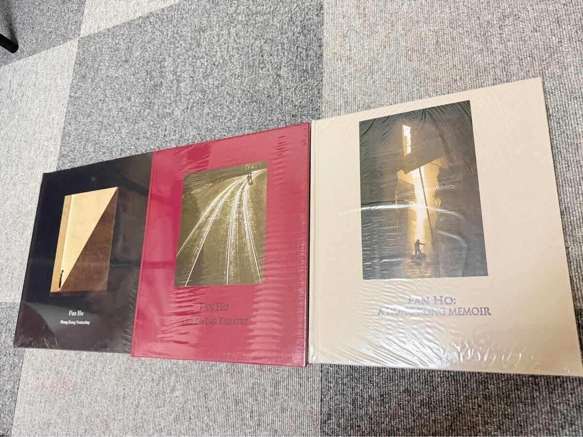 Fan Ho Hong Kong Trilogy Photobook 3 Books Yesterday Theater Memoir Sealed / New