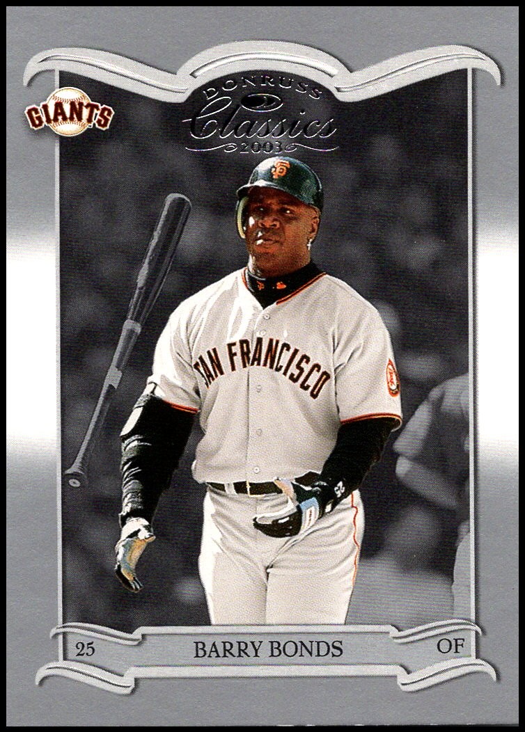 2003 Donruss Classics #2 Barry Bonds - 