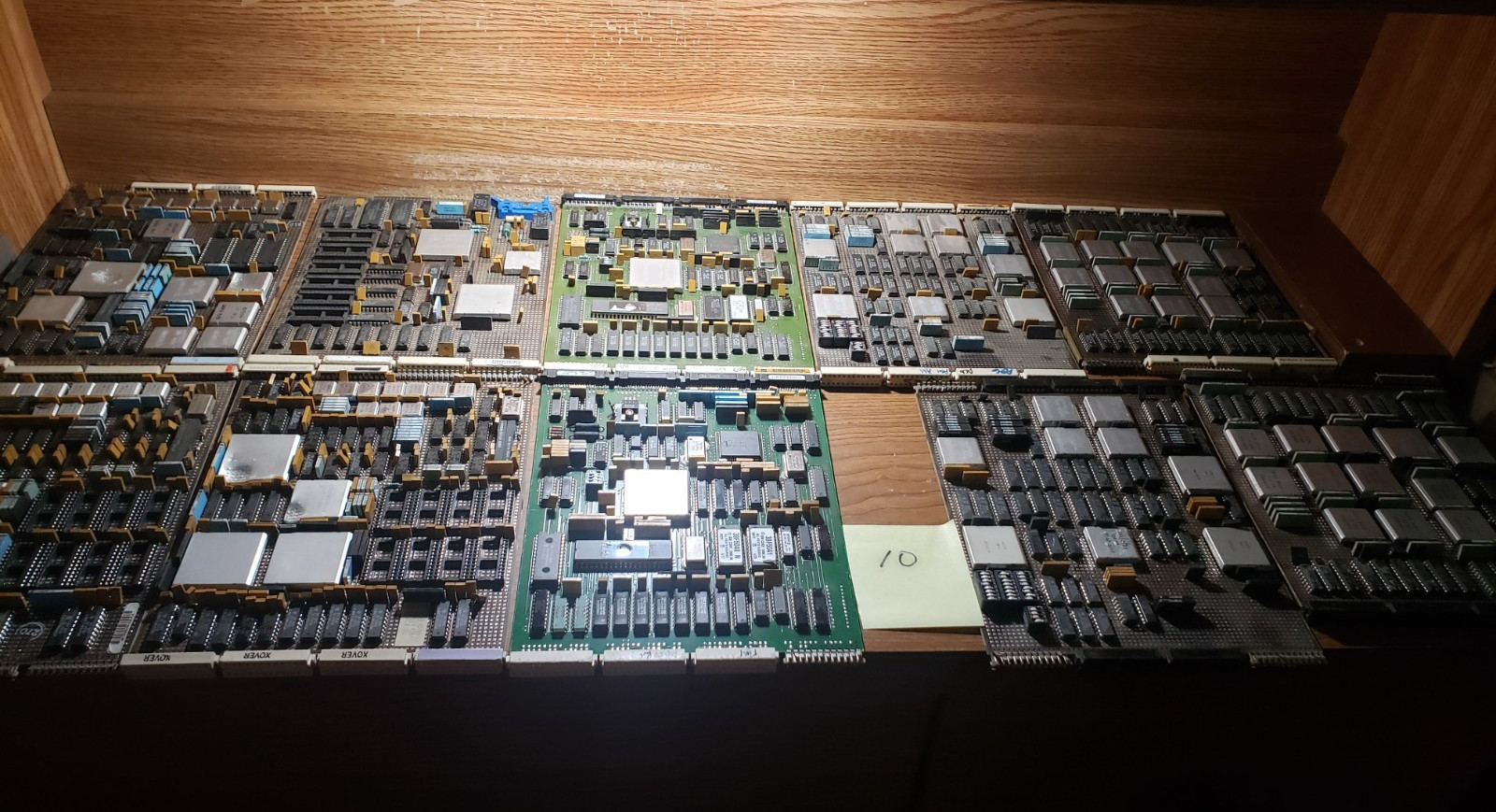 Lot of 10 Vintage IBM Boards As is Collectors Gold Precious Lot of 10 Vintage IBM Boards As is Collectors Gold Precious