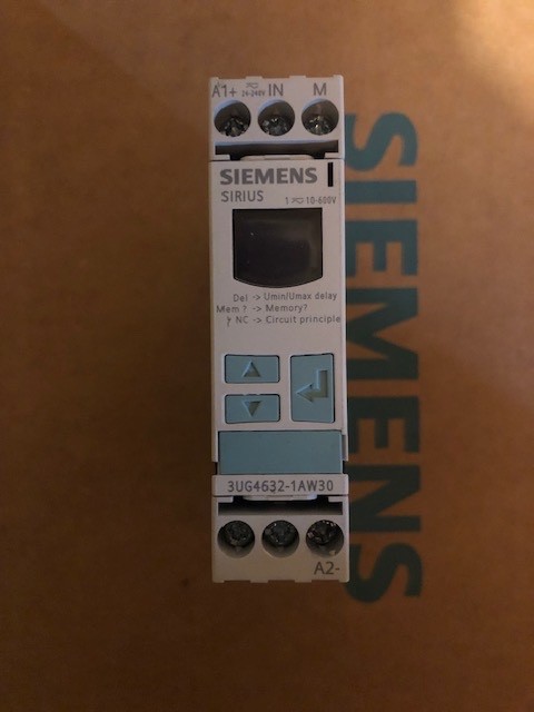 SIEMENS 3UG4632-1AW30 SIRIUS DIGITAL VOLTAGE MONITORING RELAY NEW SIEMENS 3UG4632-1AW30 SIRIUS DIGITAL VOLTAGE MONITORING RELAY NEW