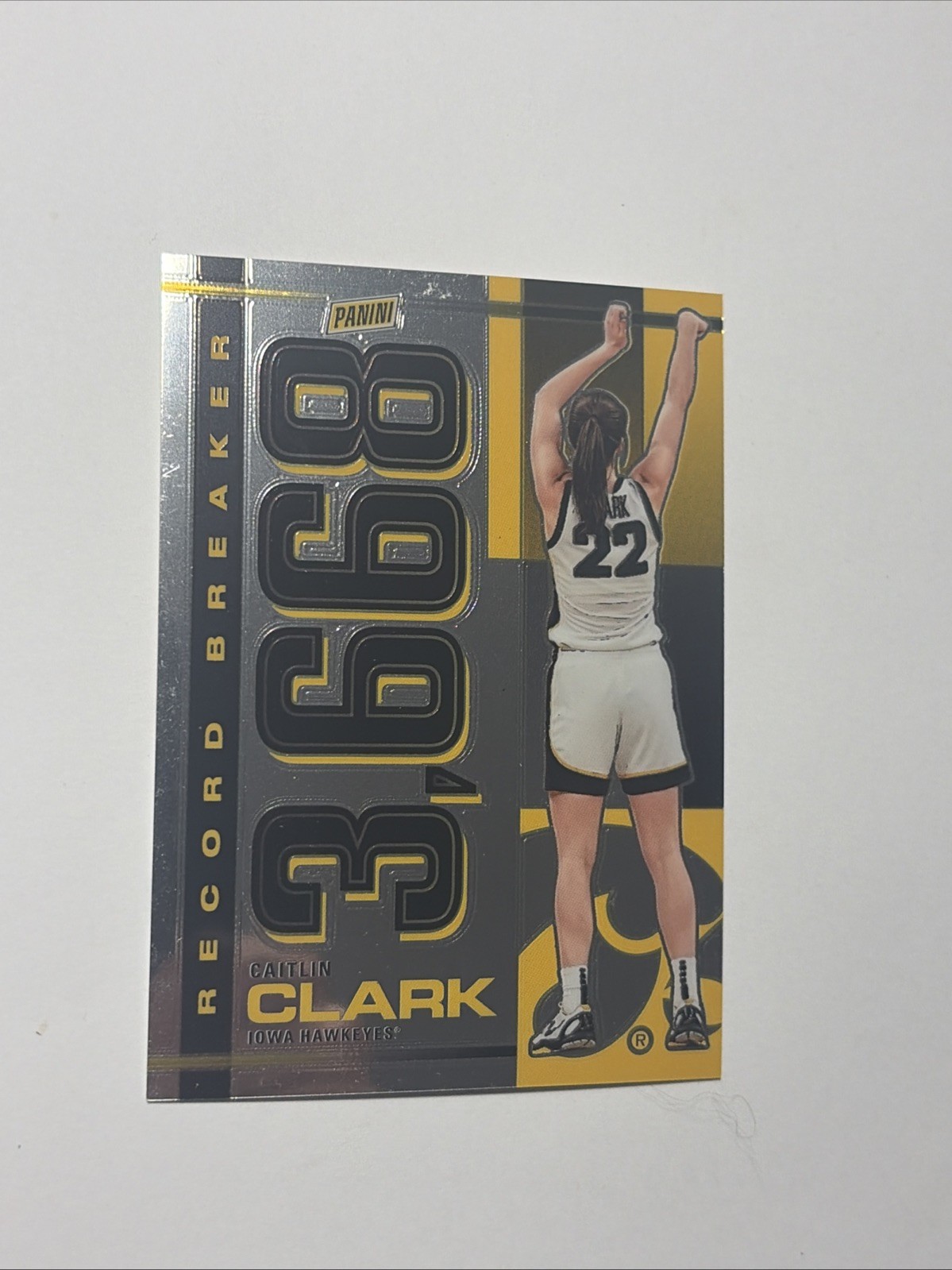 2024 Panini Caitlin Clark Collection - Record Breaker Caitlin Clark #RB-CC (RC) 2024 Panini Caitlin Clark Collection - Record Breaker Caitlin Clark #RB-CC (RC)