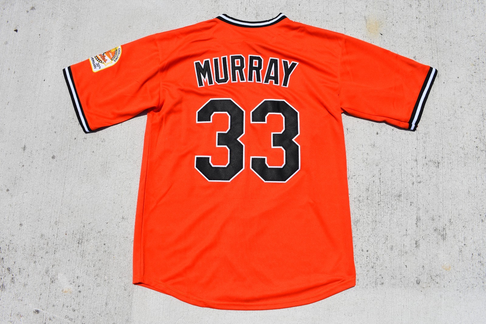 New Eddie Murray Baltimore Orioles Orange Baseball Jersey Adult Men's LRG Large
