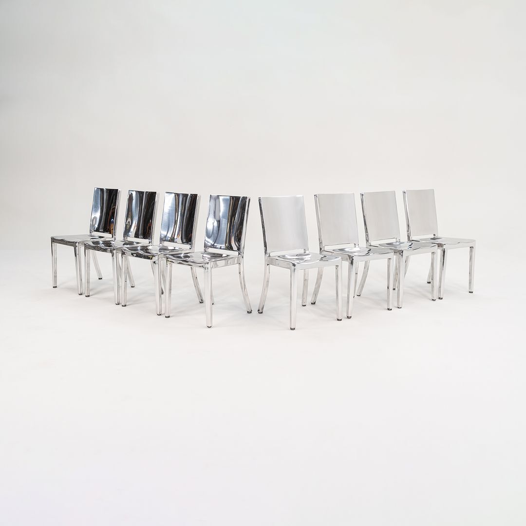 2000 Philippe Starck for Emeco Hudson Side Chairs Lmtd Edition of 1000 12+ Avail