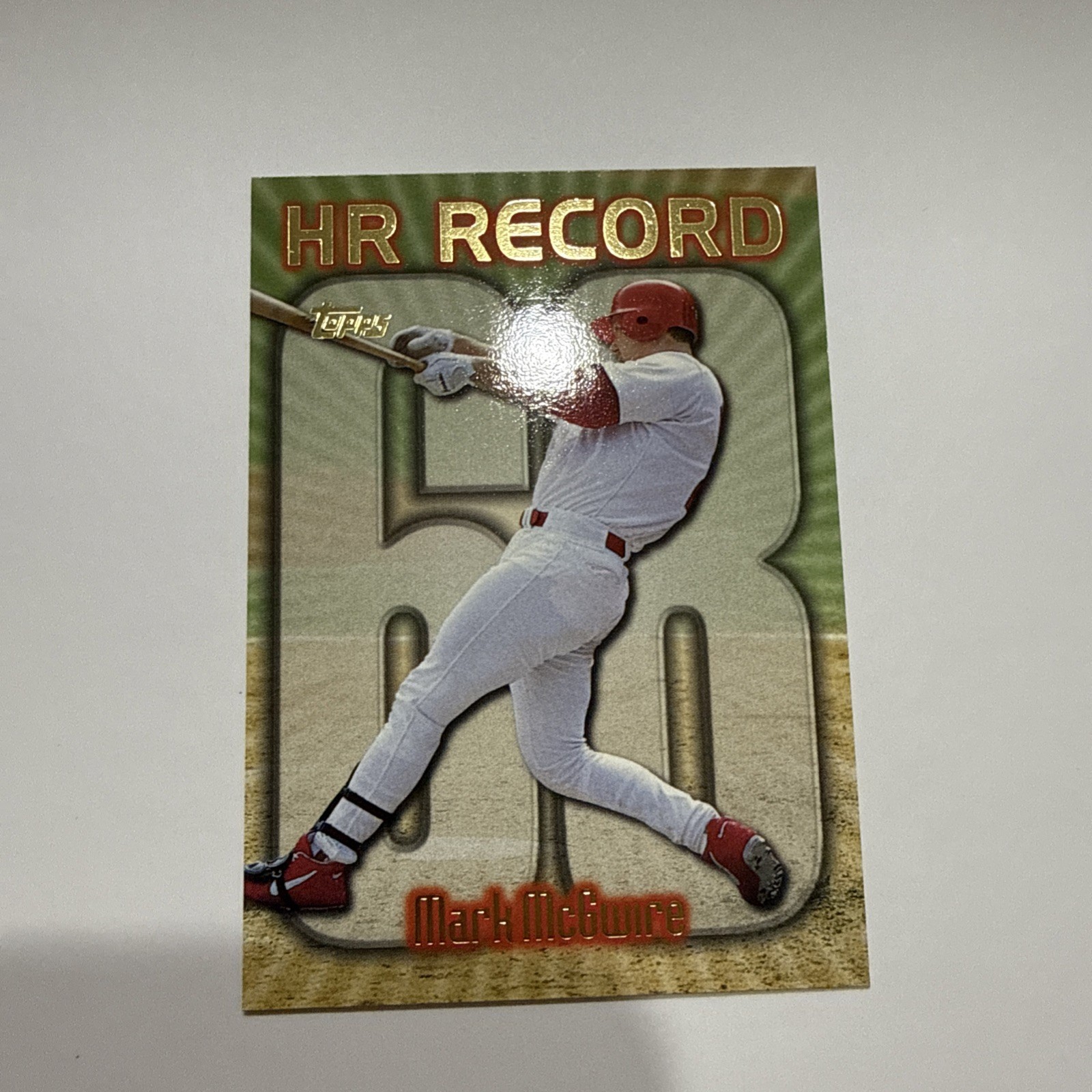 1999 Topps #220bm Mark McGwire : HR 68 1999 Topps #220bm Mark McGwire : HR 68