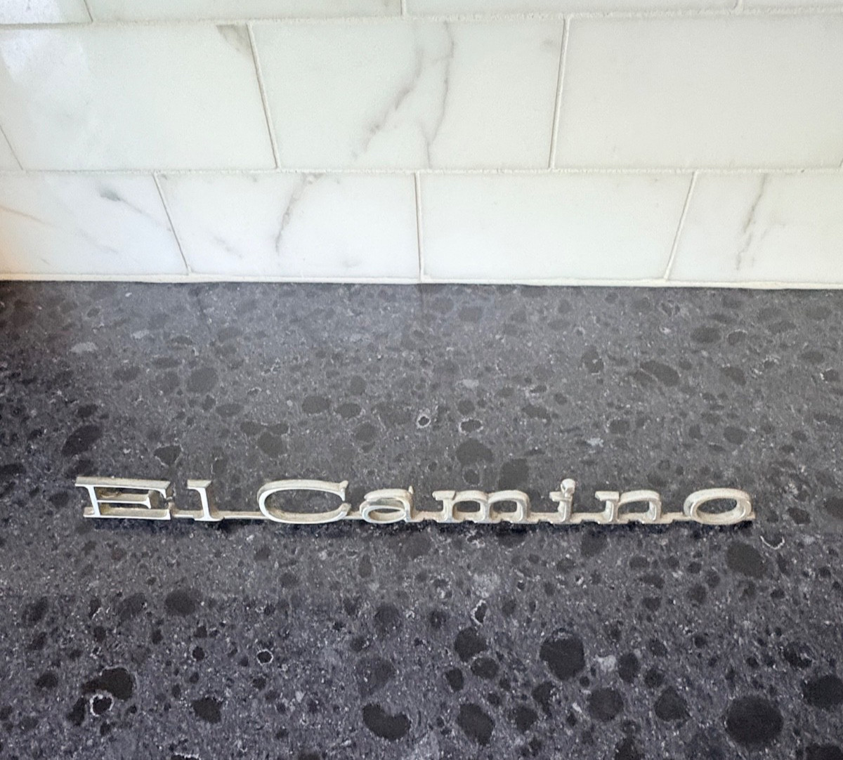Vintage 1971-1975 Chevy El Camino Script Emblem