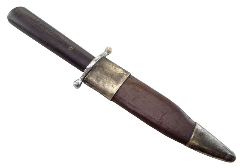 Vintage Wells Fargo & Co. Style Bowie Fighting /Hunting Knife.
