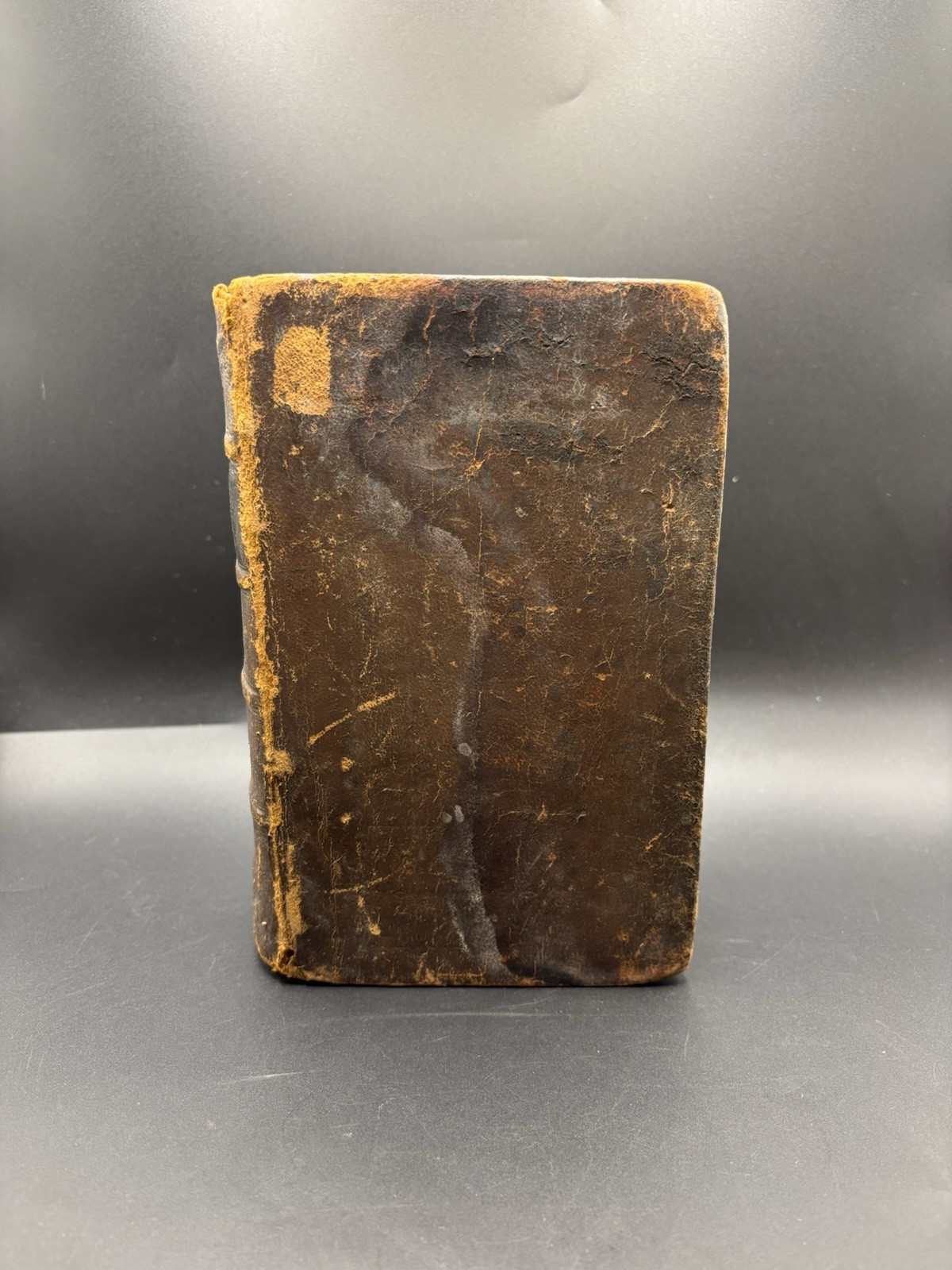 Antique 1828 German Bible Martin Luther Philadelphia Georg W Menk Leather