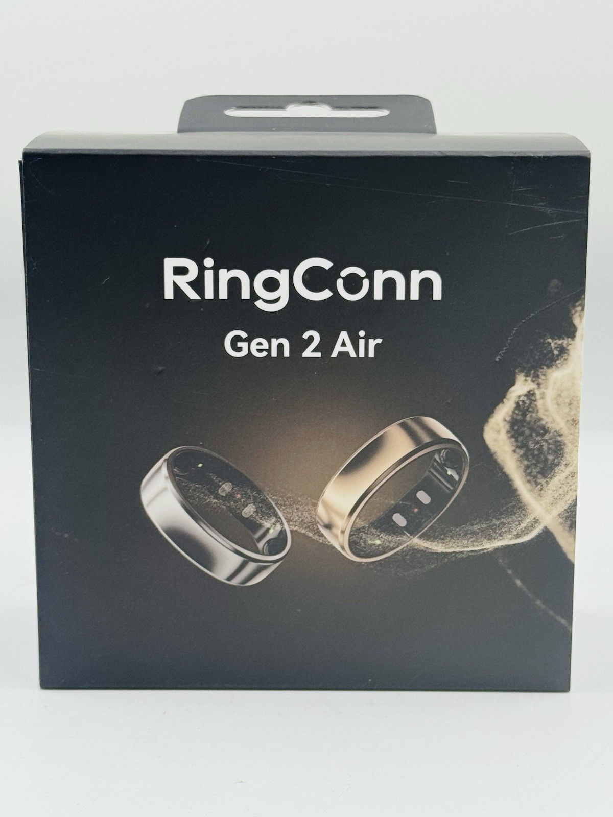 RingConn Gen 2 Air Smart Ring Size 7 Dune Gold Sleep Fitness Tracker