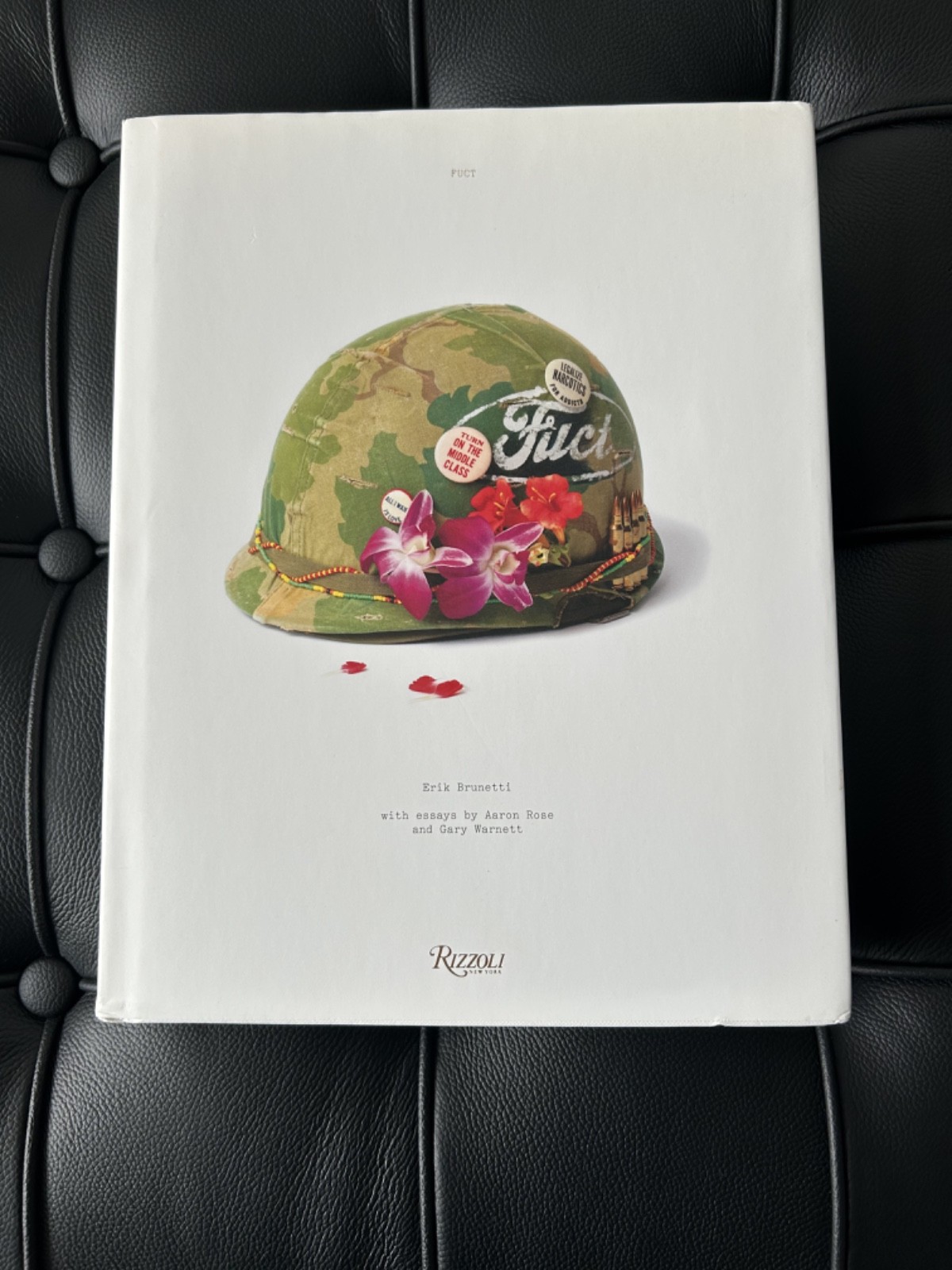 FUCT Erik Brunetti Rizzoli Extremely Rare Print Hard Cover FUCT book Shirt Hat