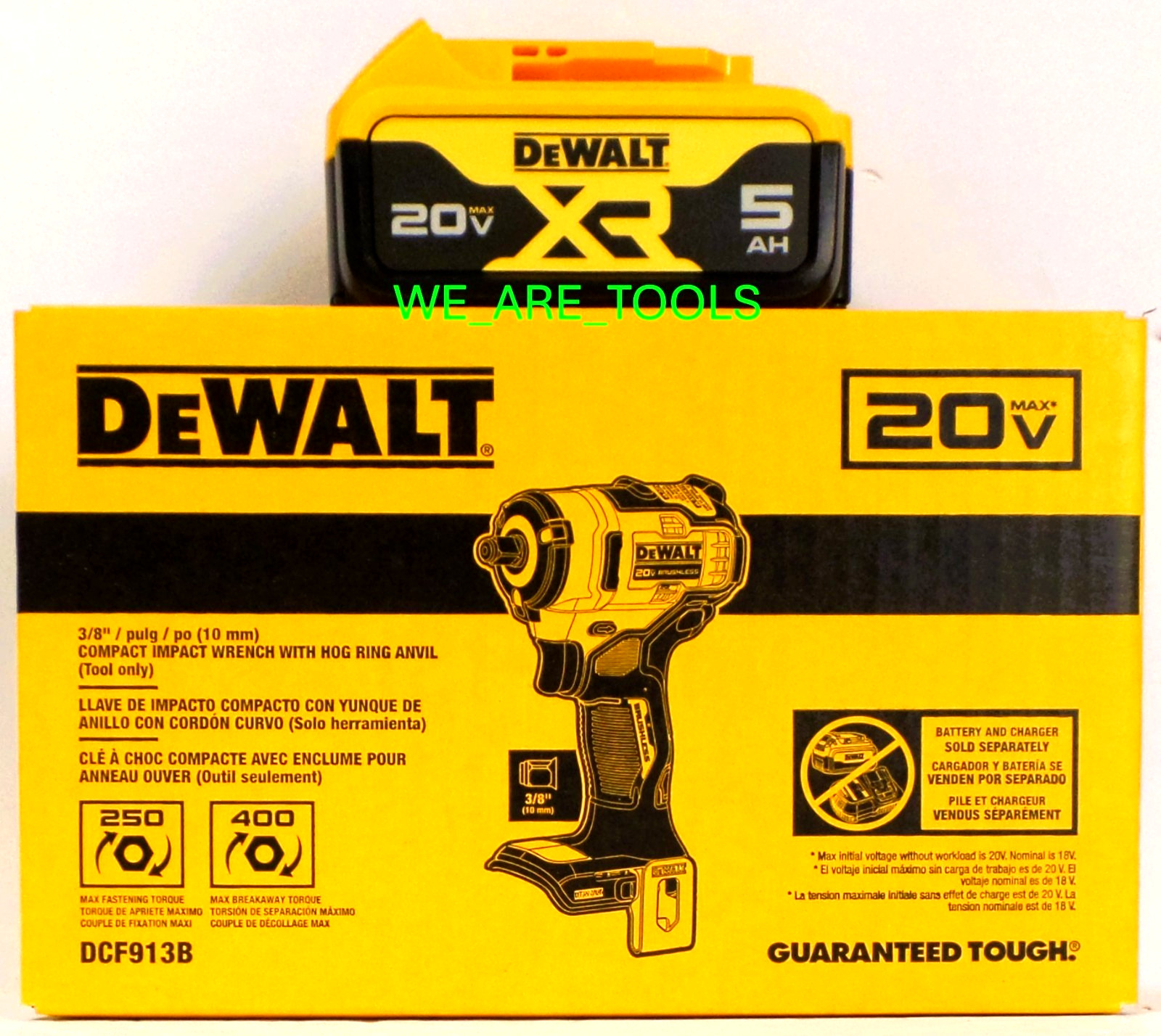 Dewalt DCF913B 20V 3/8\