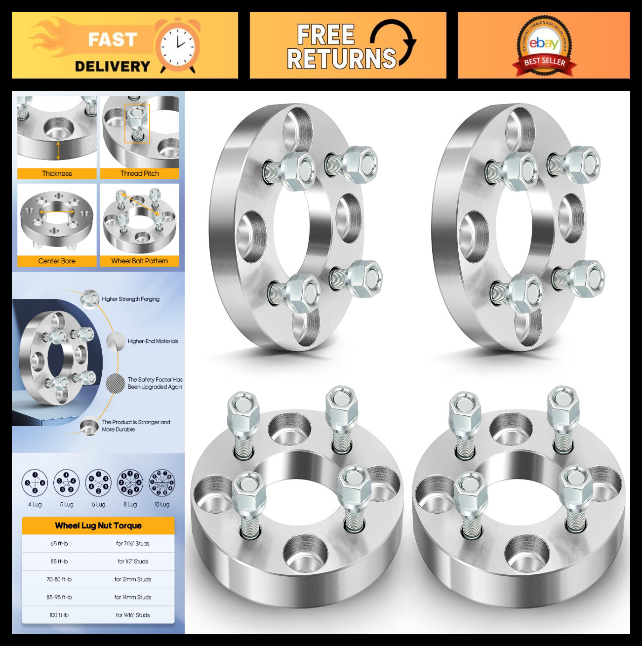 4x114.3 to 4x100 Wheel Adapters 1\