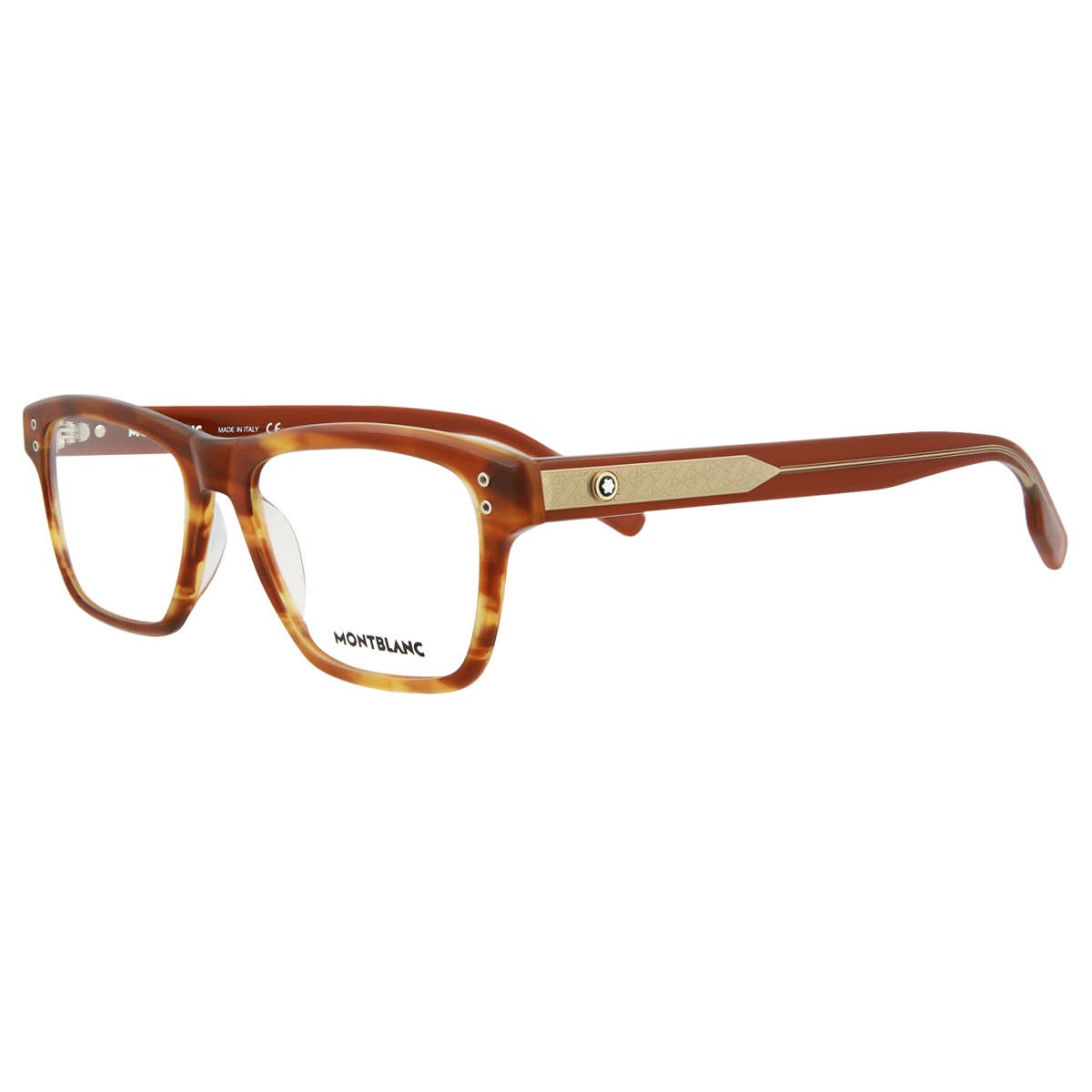 NEW Mont Blanc MB0125O-006-55 Eyeglasses 55mm 100% Authentic