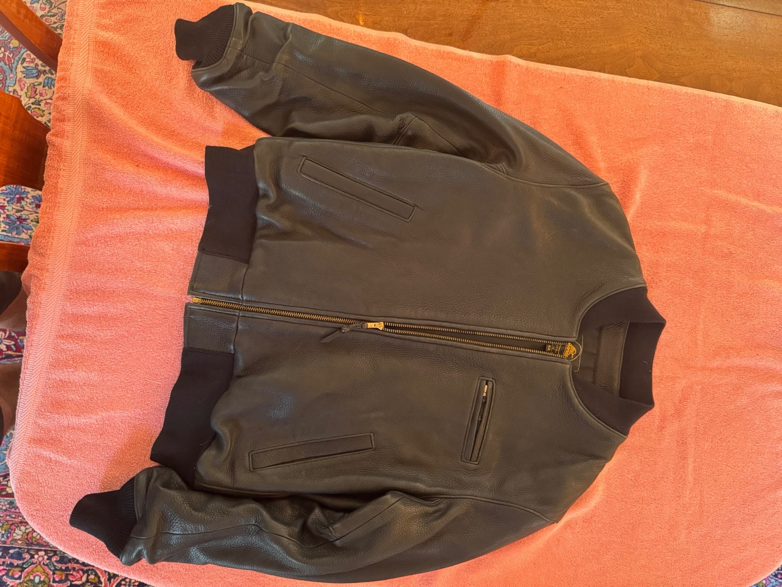 Lost Worlds custom deerskin leather jacket