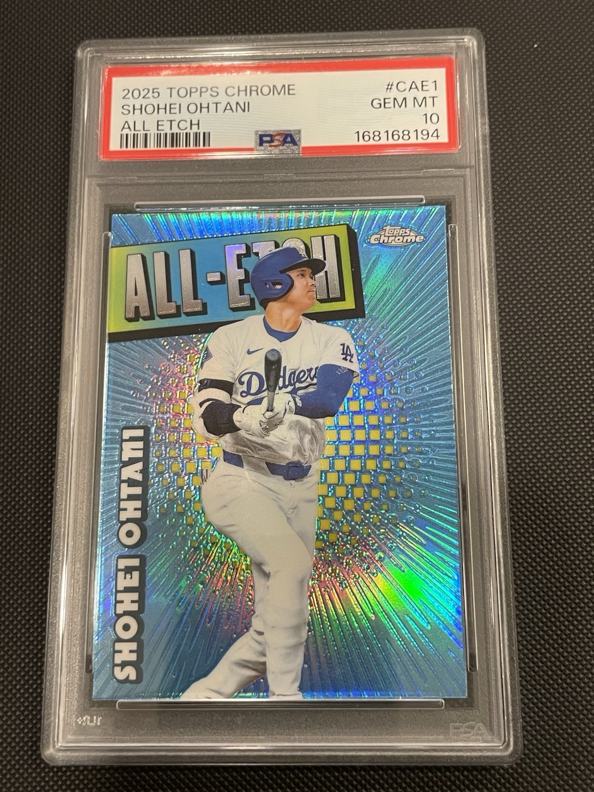 2025 Topps Chrome - Shohei Ohtani All-Etch #CAE-1 Dodgers PSA 10 Gem Mint 💎