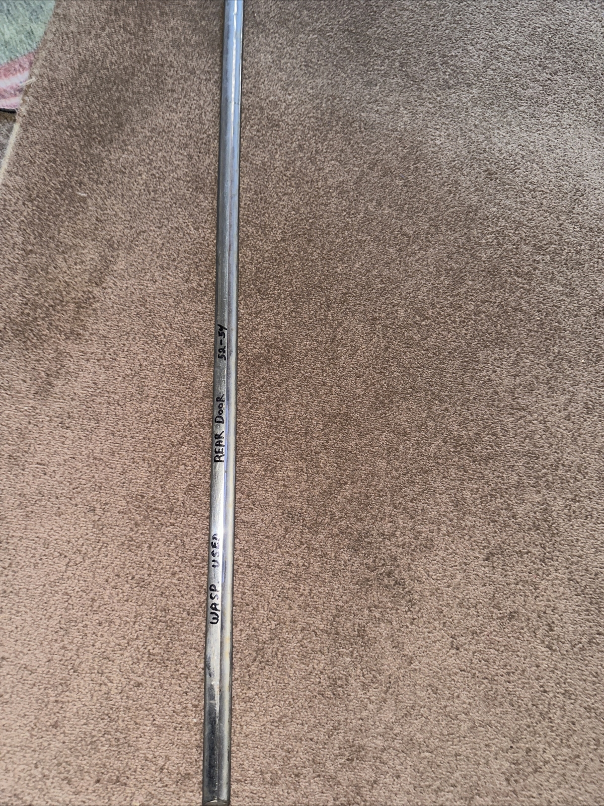 Vintage 1952-1954 Hudson Wasp Left Rear Door Stainless 
