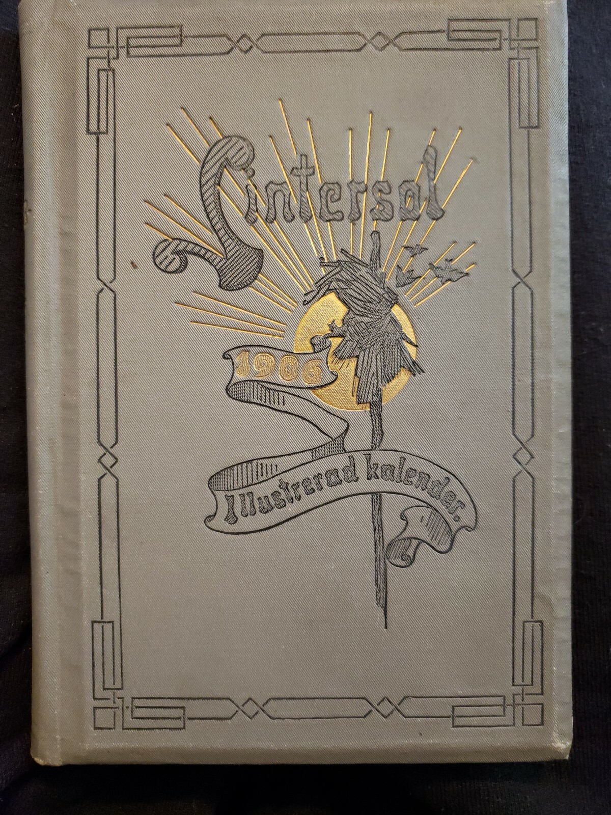Vintersol 1906 Illustrerad Kalendar Sweden 
