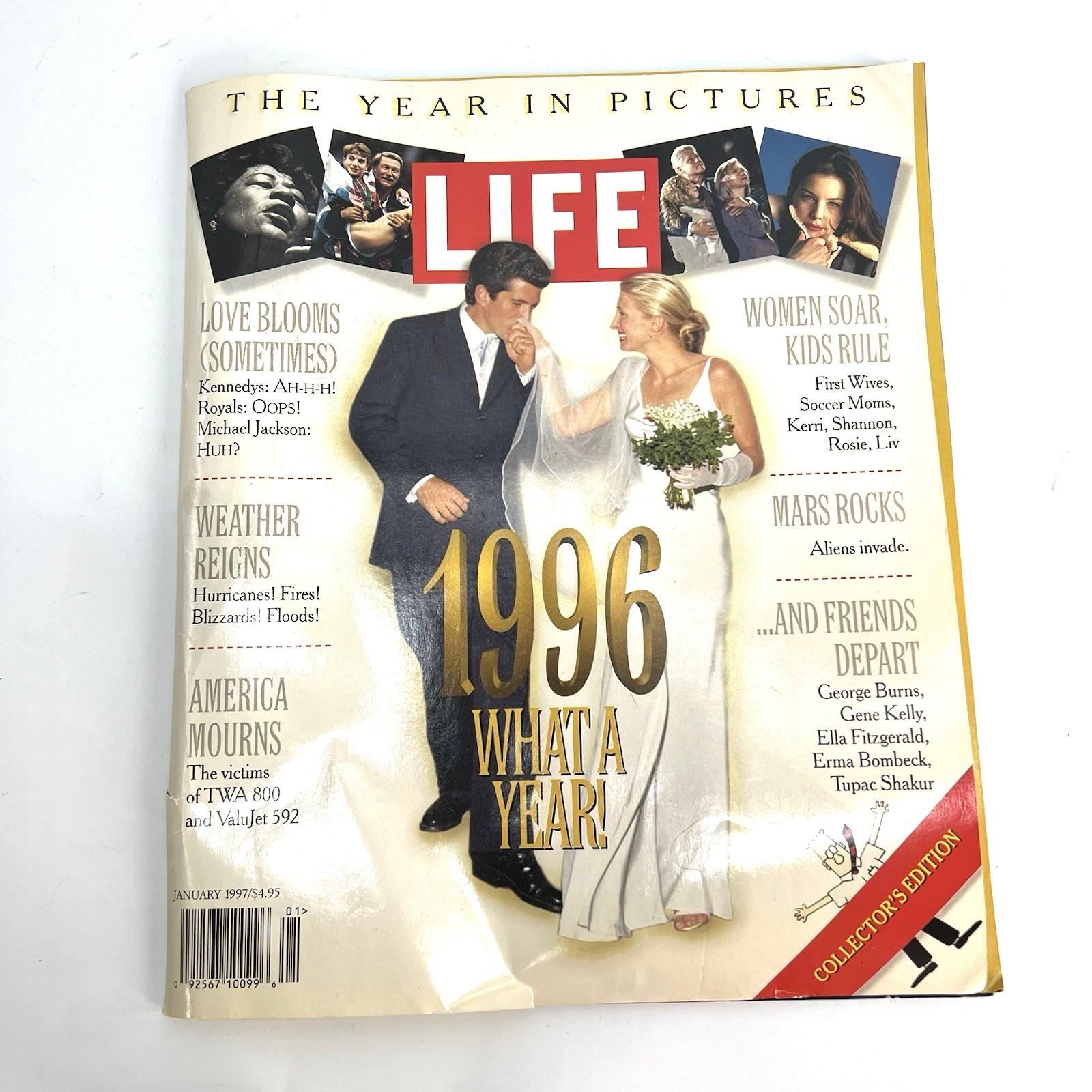 LIFE Magazine January 1997 Year in Pictures 1996 JFK Jr Wedding Collector’s Ed LIFE Magazine January 1997 Year in Pictures 1996 JFK Jr Wedding Collector’s Ed