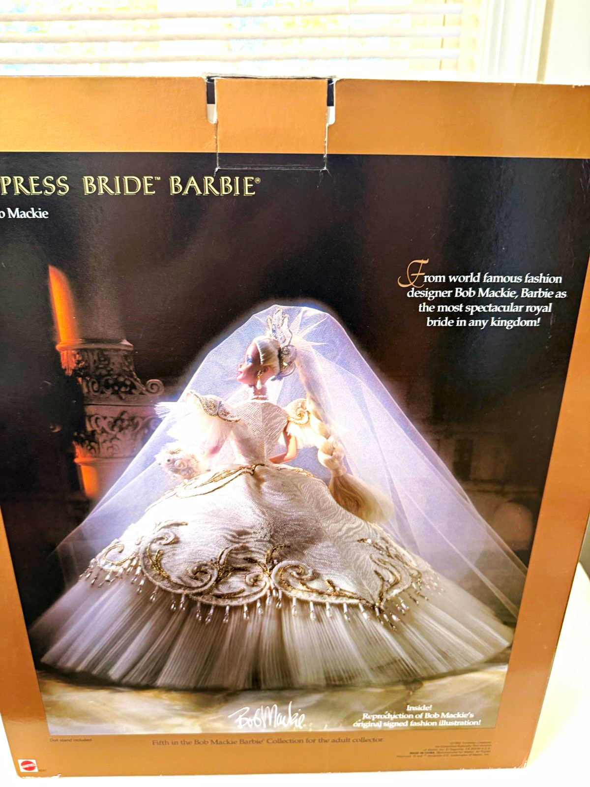 Mattel Barbie Empress Bride Bob Mackie Collector 1996 12in 4247-9993 Mattel Barbie Empress Bride Bob Mackie Collector 1996 12in 4247-9993
