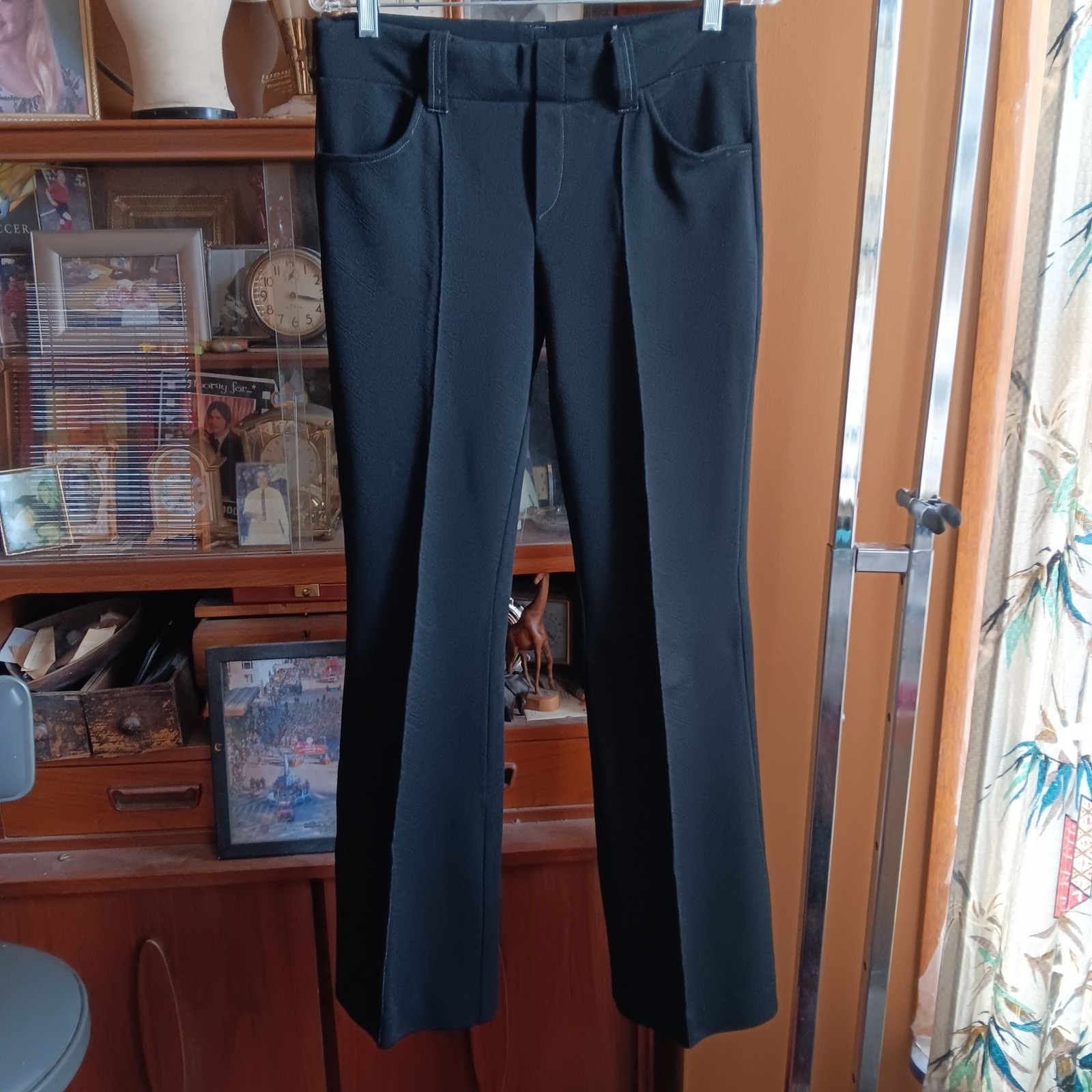 Vintage 32x33 Cowgirl Bellbottom Pants H Bar C Ranchwear 1960\'s Western
