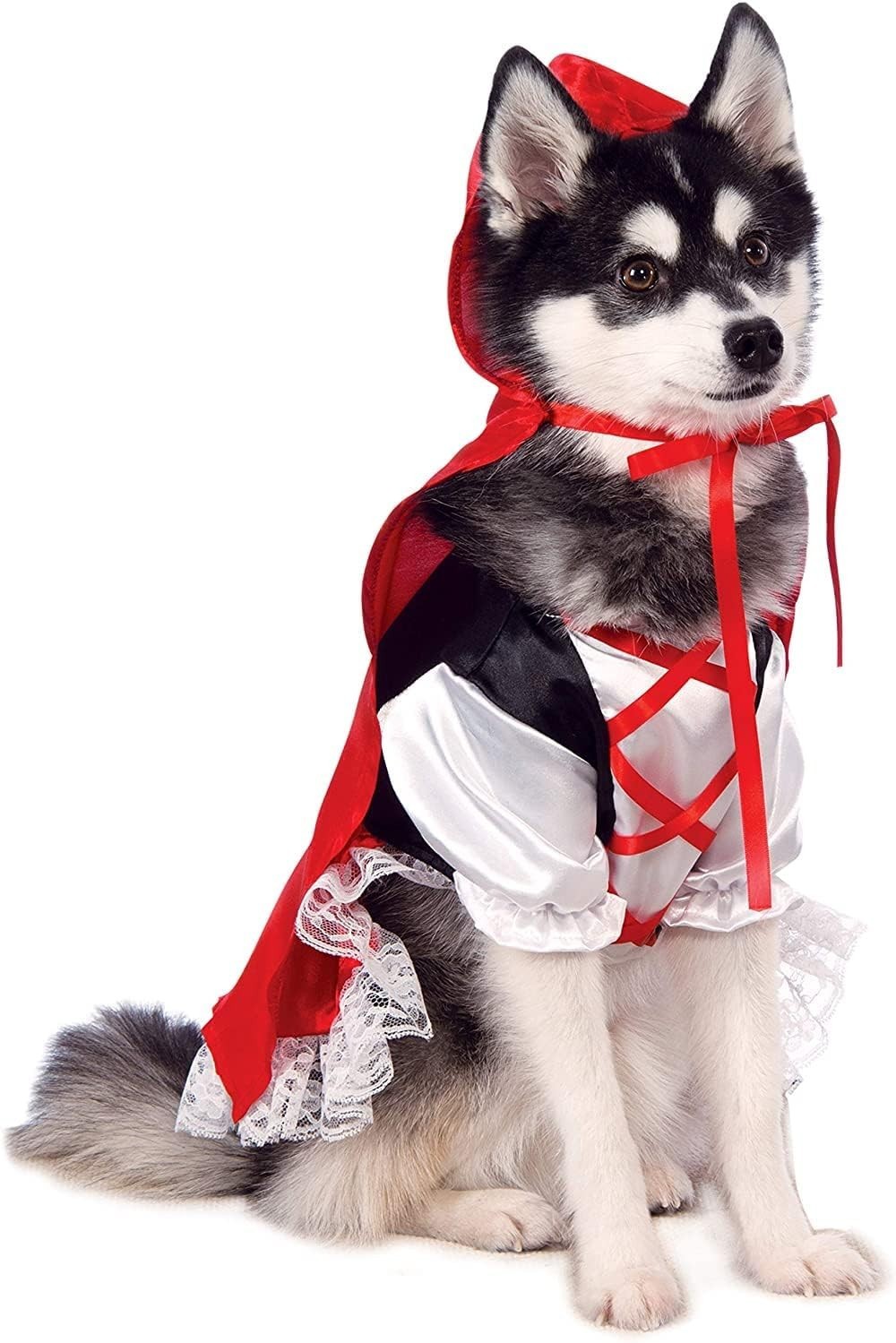 Rubies Pet Little Red Riding Hood Costume for Dog Cat Rabbit Halloween Birthday