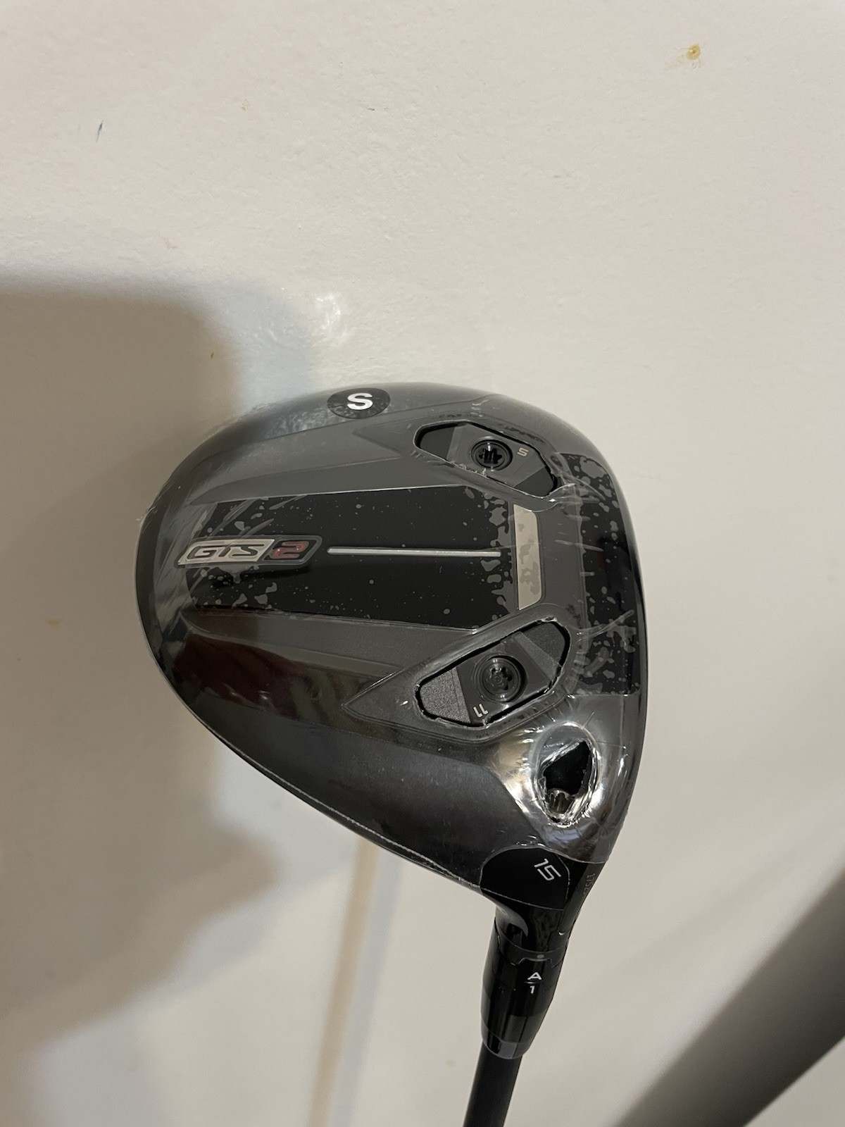 titleist gts2 3 Fairway wood stiff 15 65S (blue shaft) RH NEW w/tags+cover