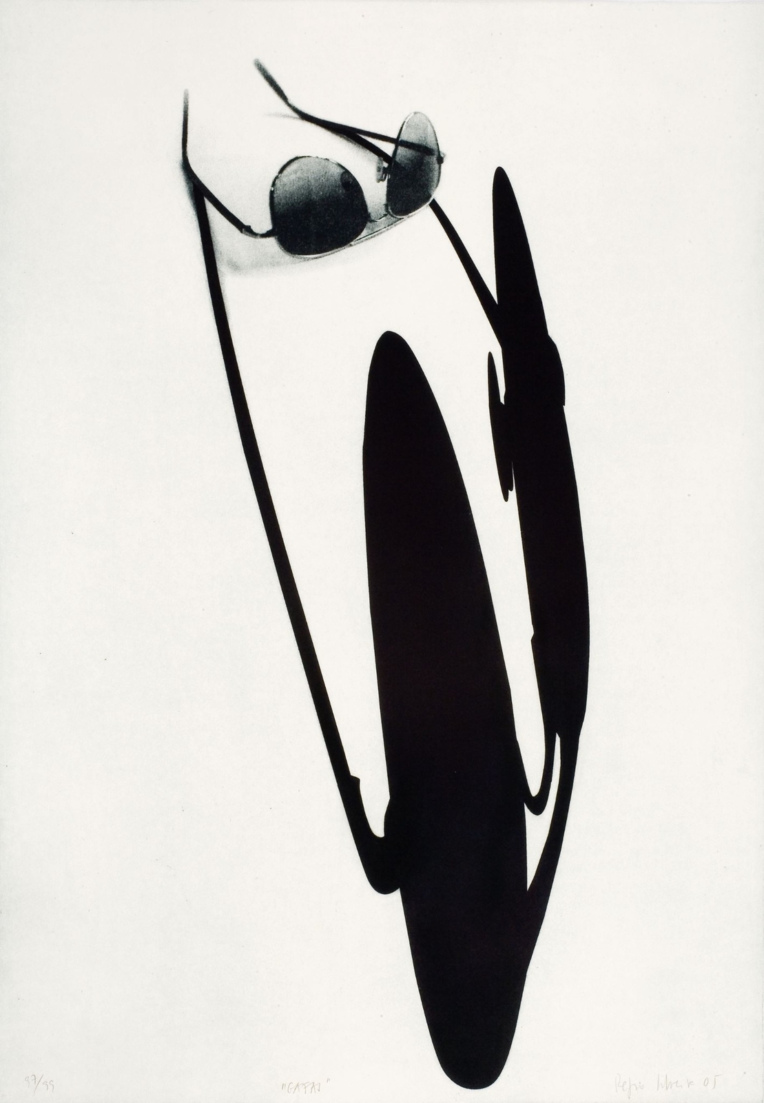 Regina Silveira Brazilian Artist Original Hand Signed 2005 Photoengraving n6