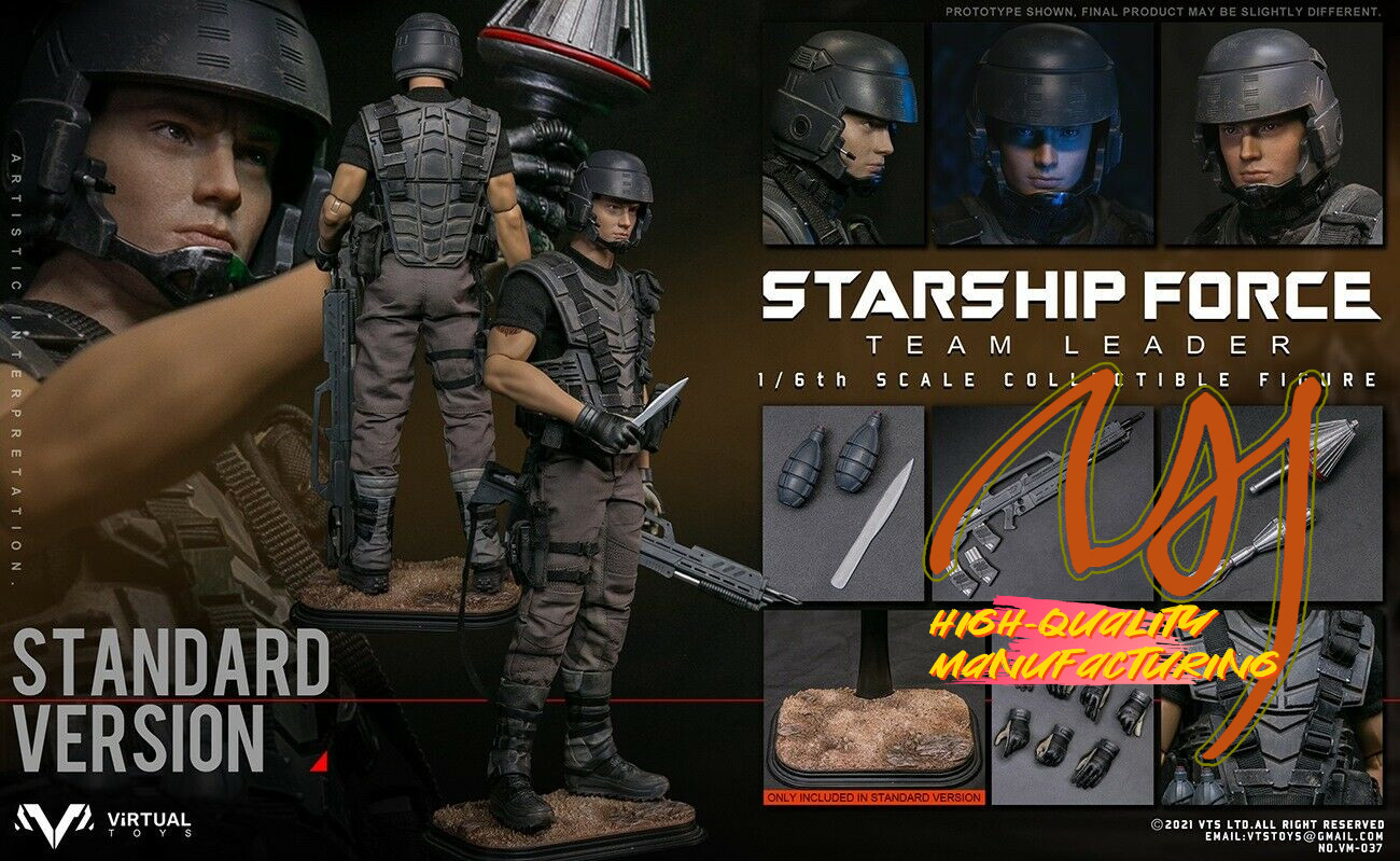 VTS TOYS Starship Force Team Leader Standard Ver. 1/6 Action Figure VM037
